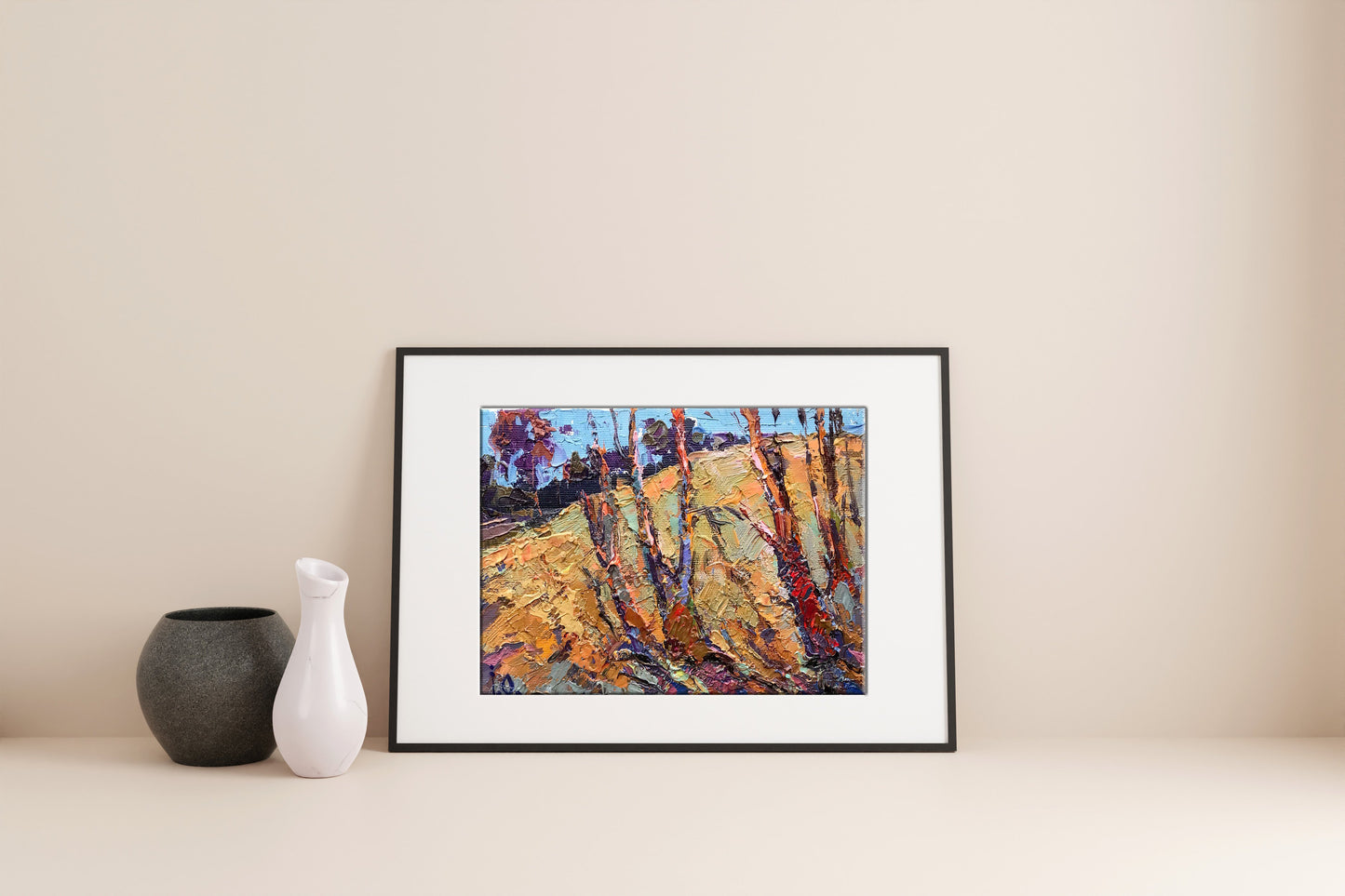 Village landscape Art