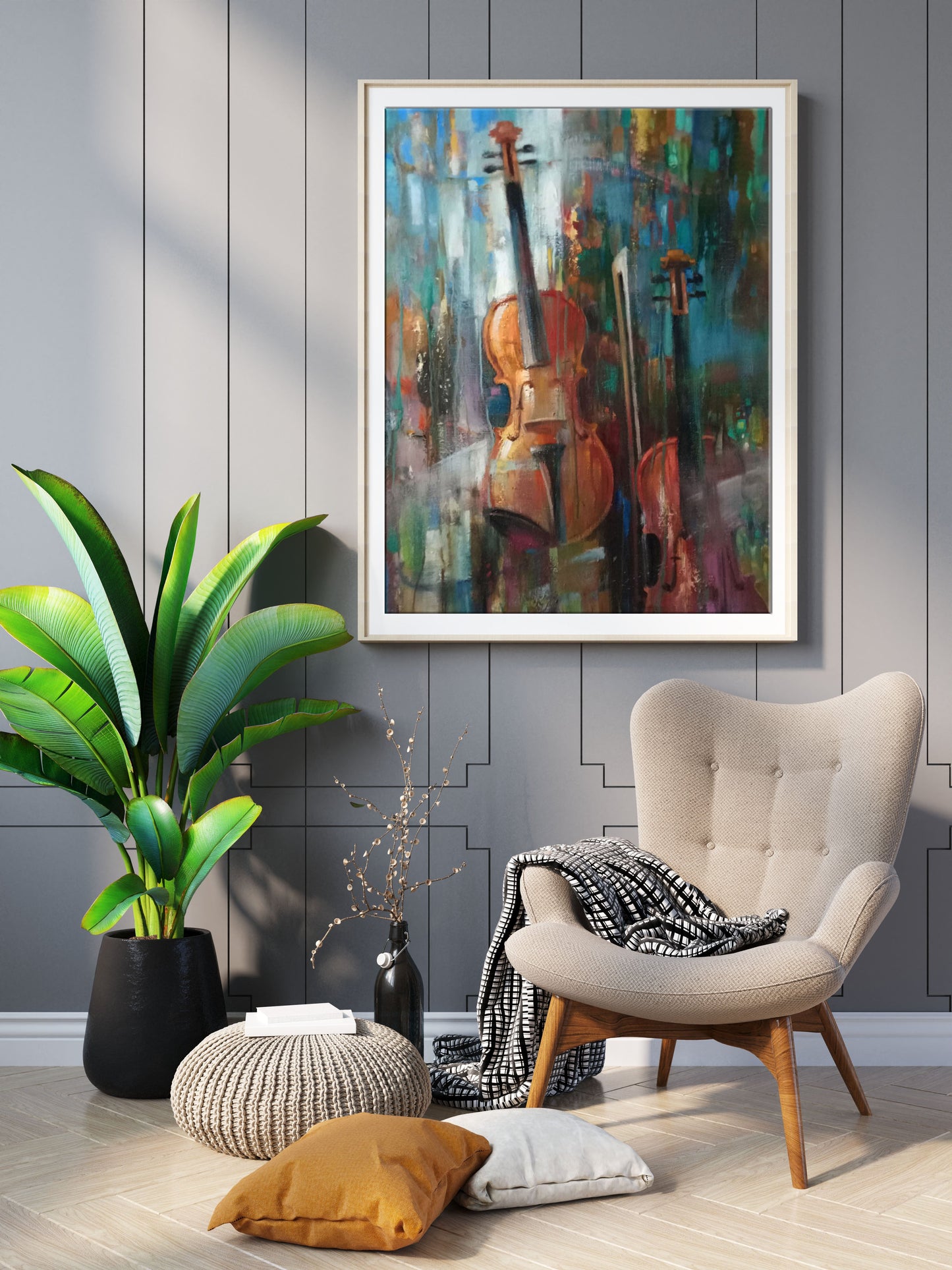 oil painting still life