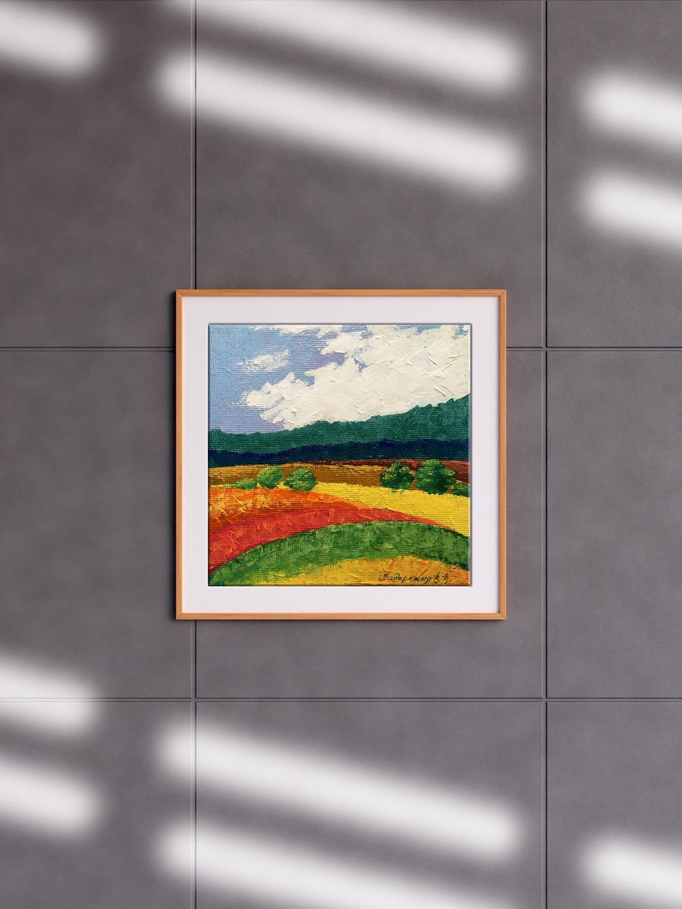 Oil painting Golden field Zadorozhnya V. V.