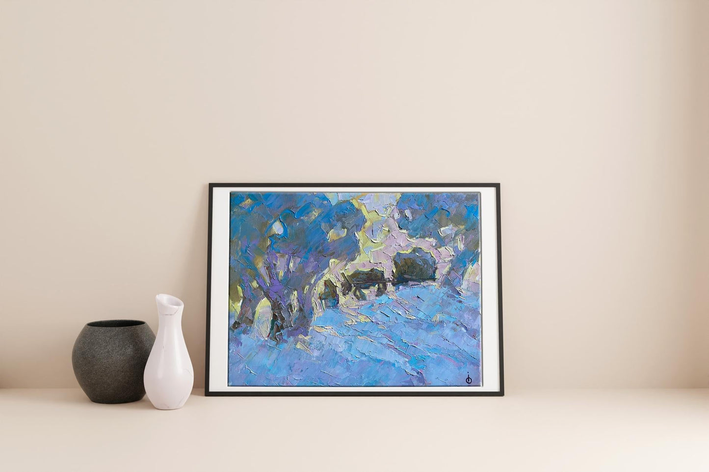 Oil painting Winter Landscape buy
