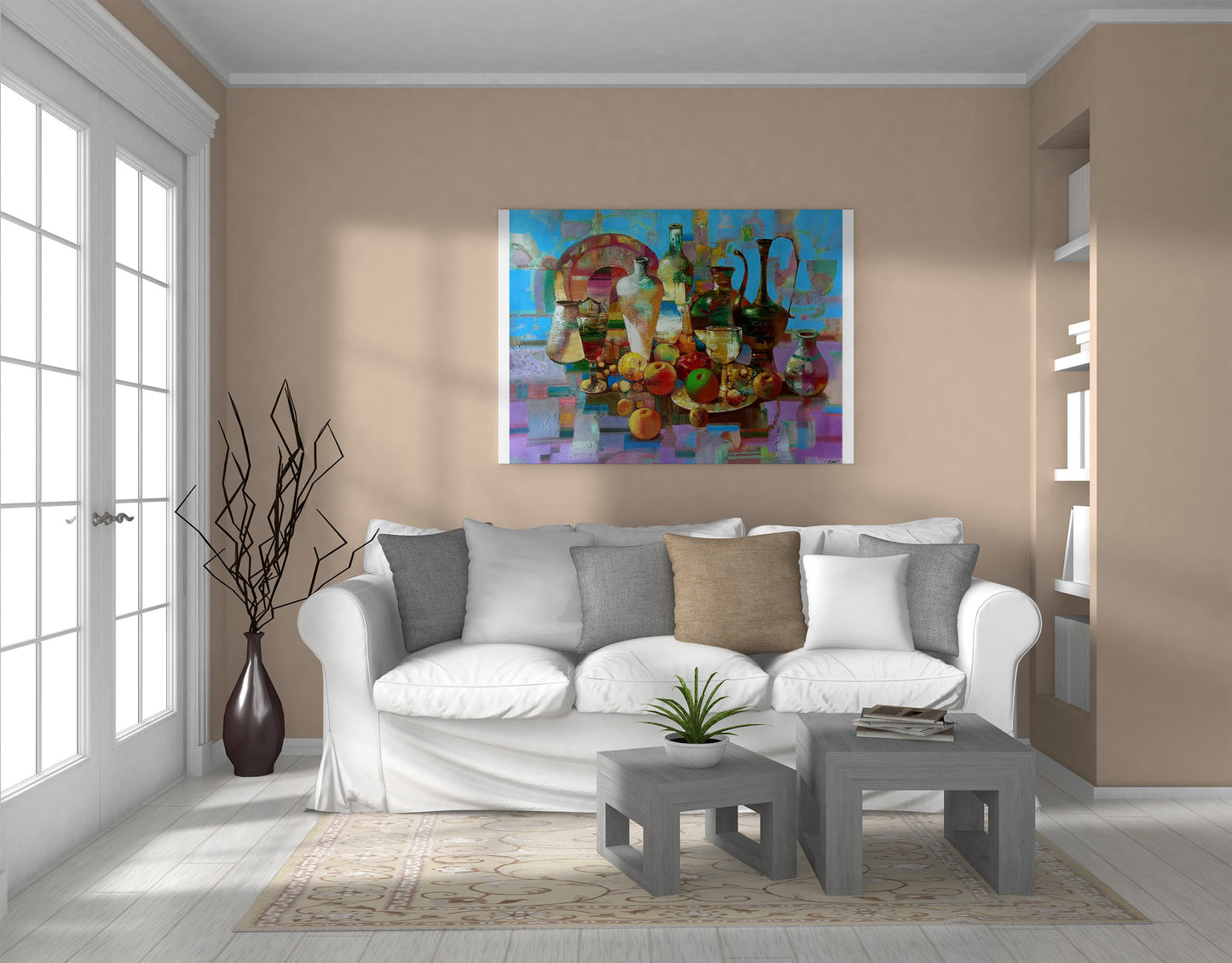 Oil painting Still life