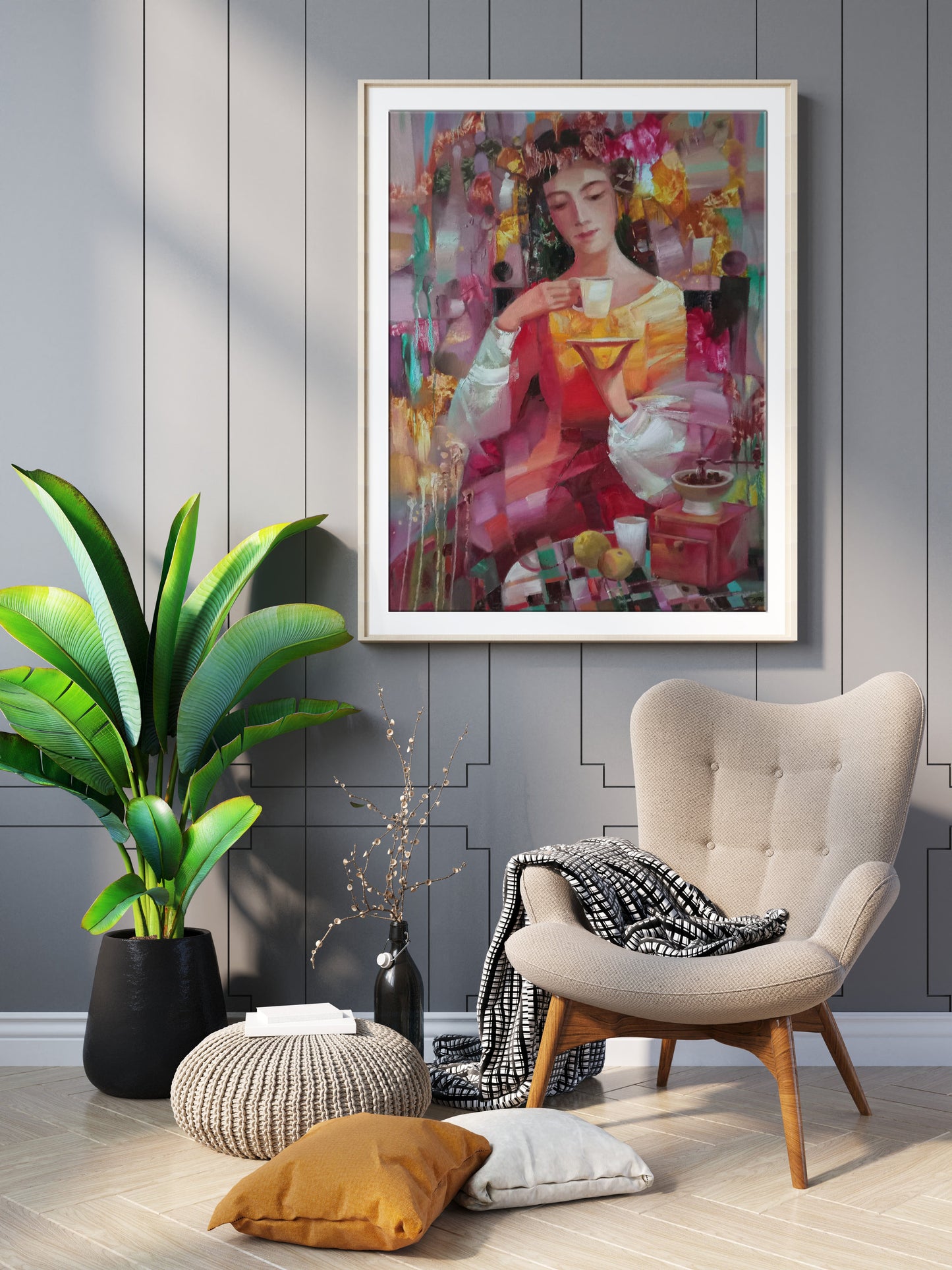 oil painting room