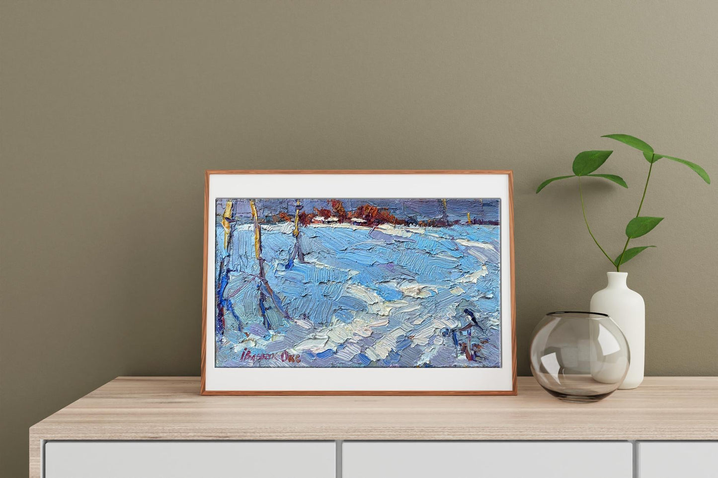 Village landscape Art