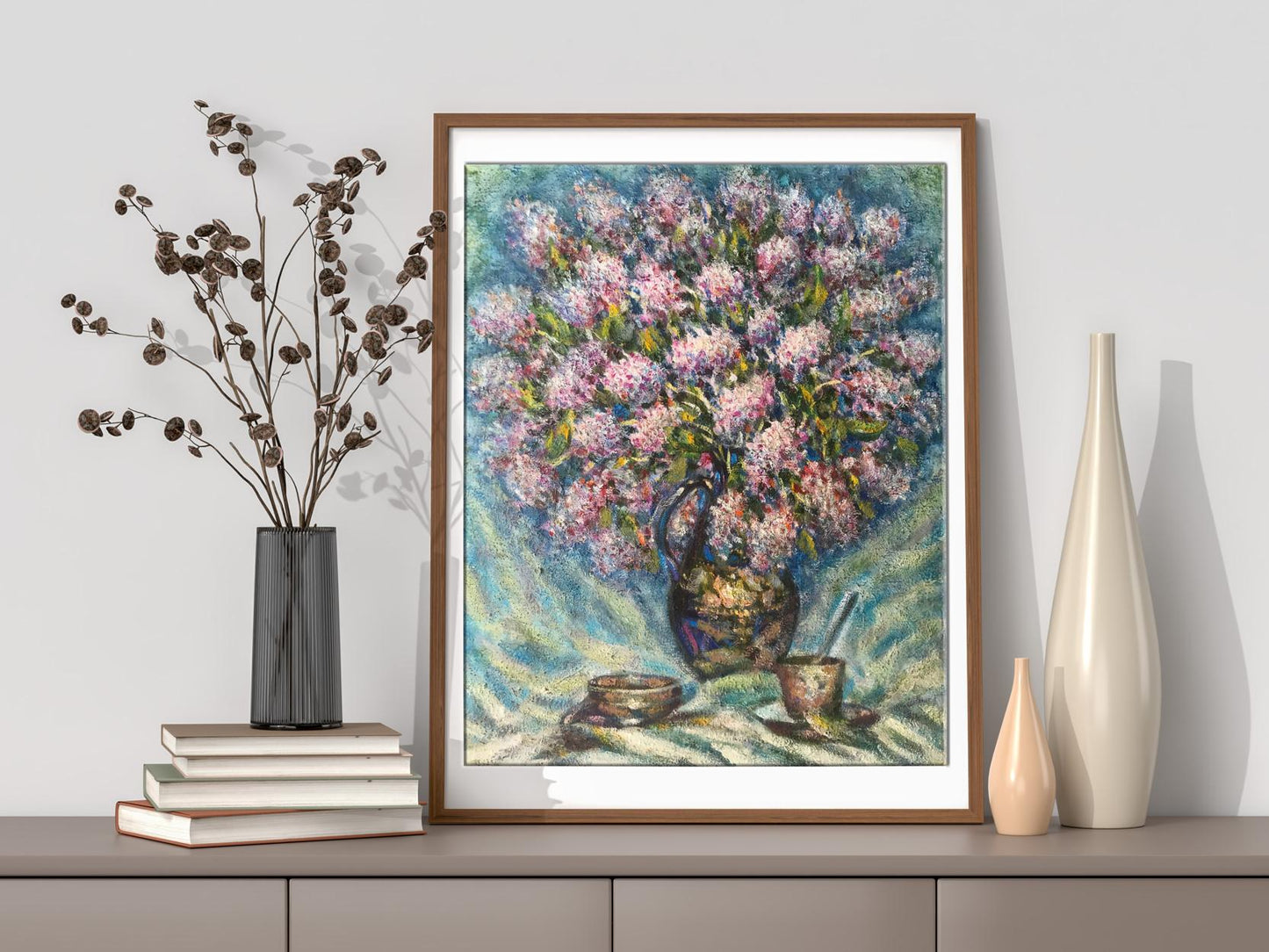 Oil painting Lilac