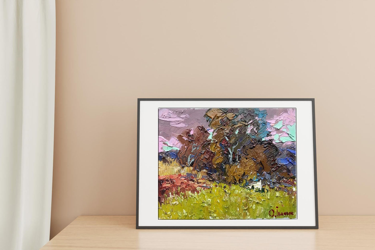 Village landscape Art
