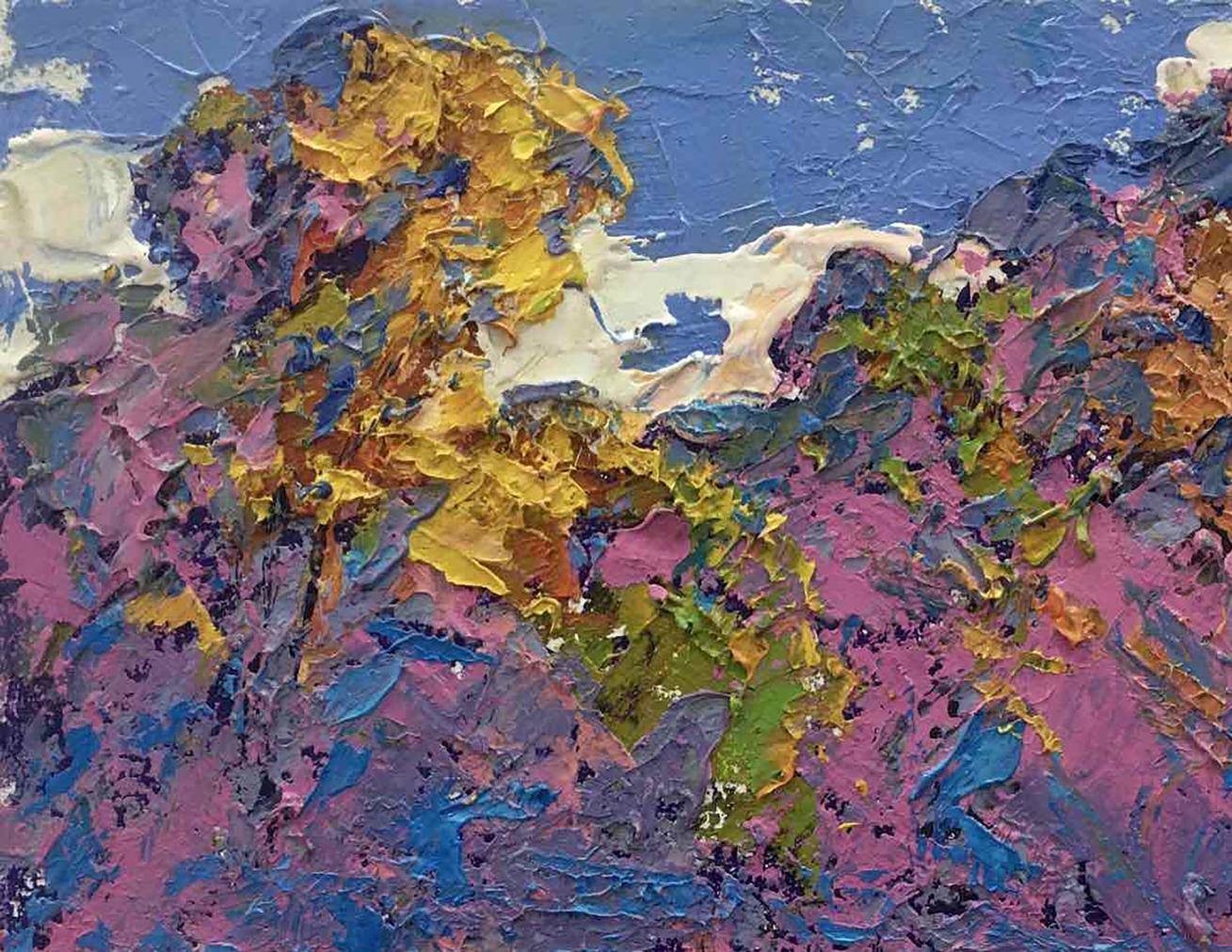 Oil painting Autumn colors