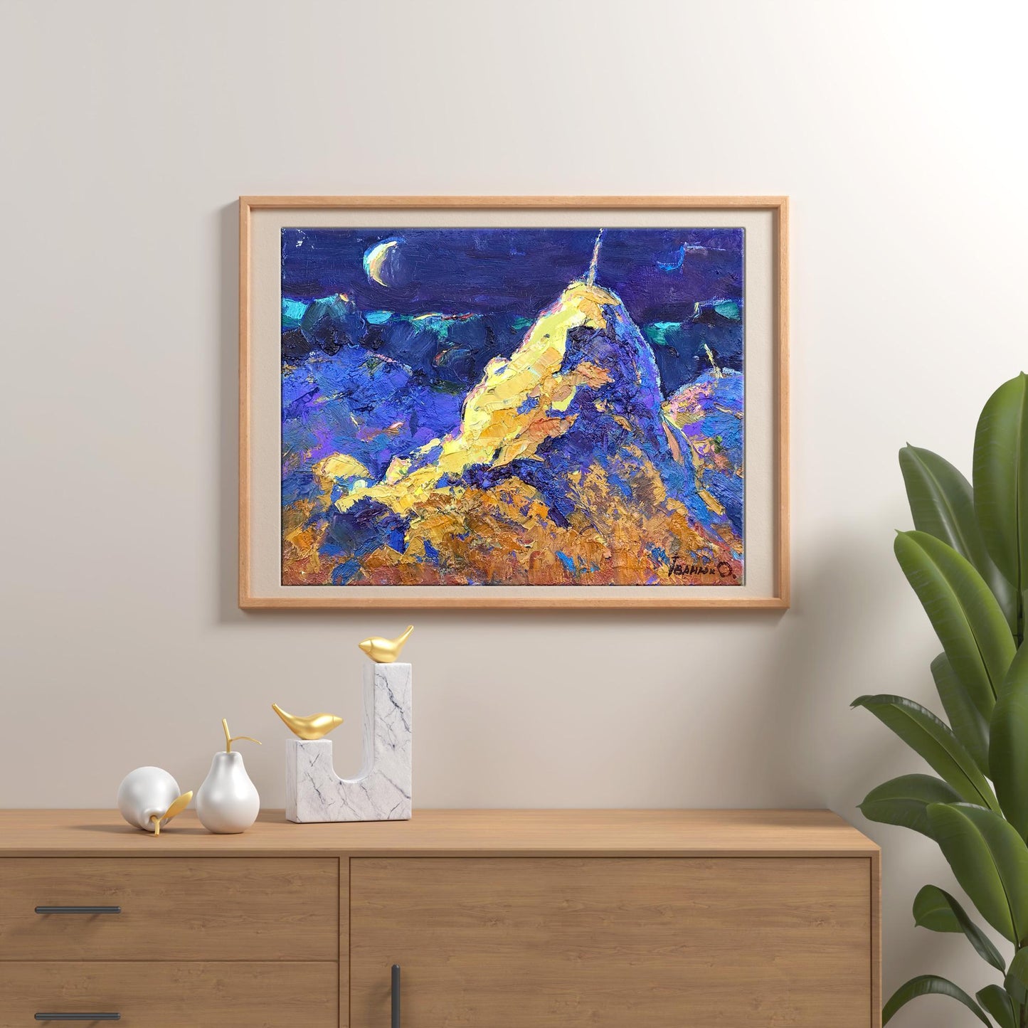 Village landscape Art