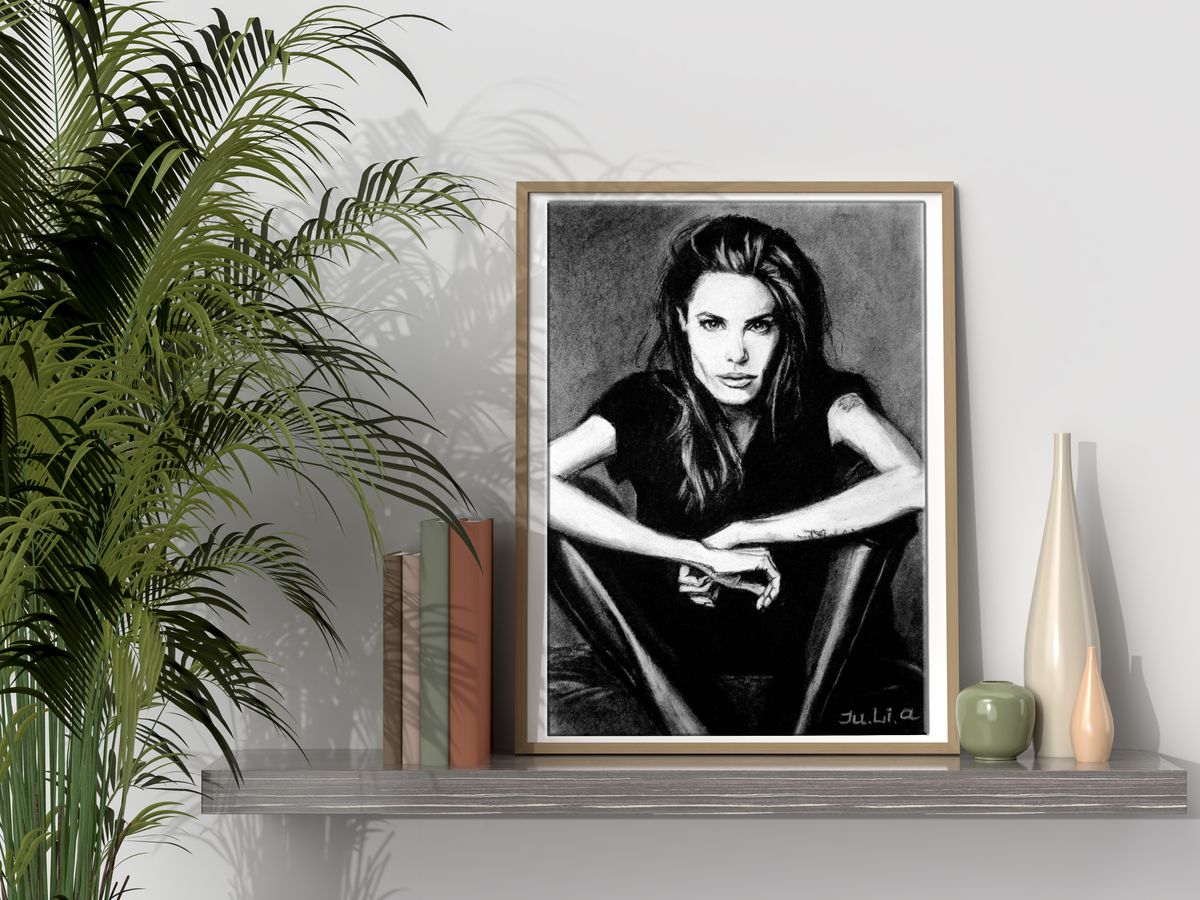 Coal painting