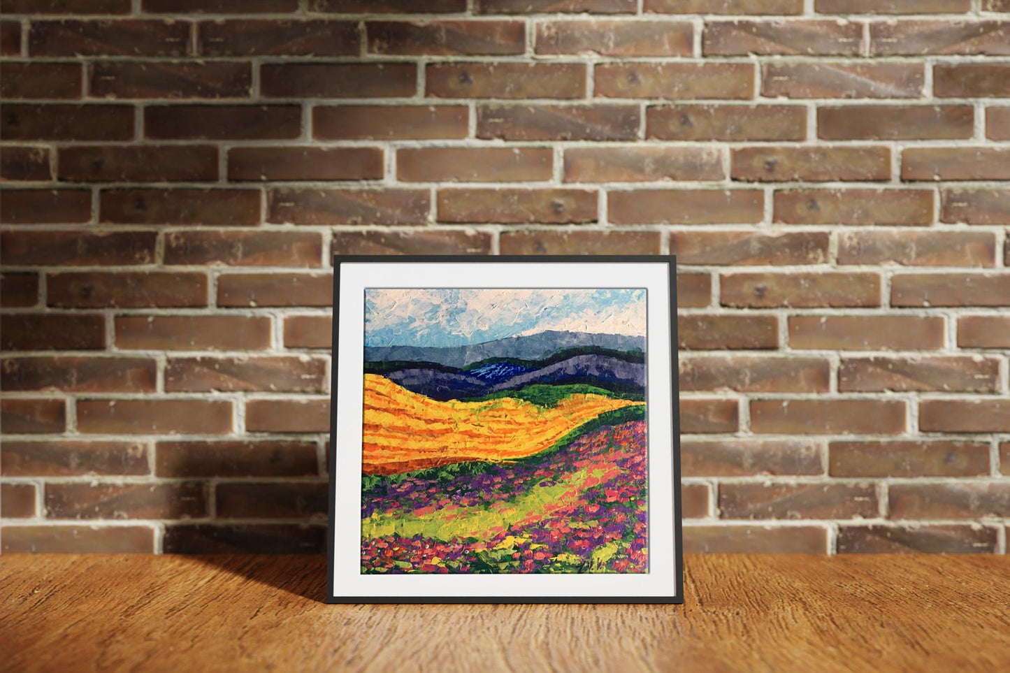 Oil painting Carpathians V. Zadorozhnya