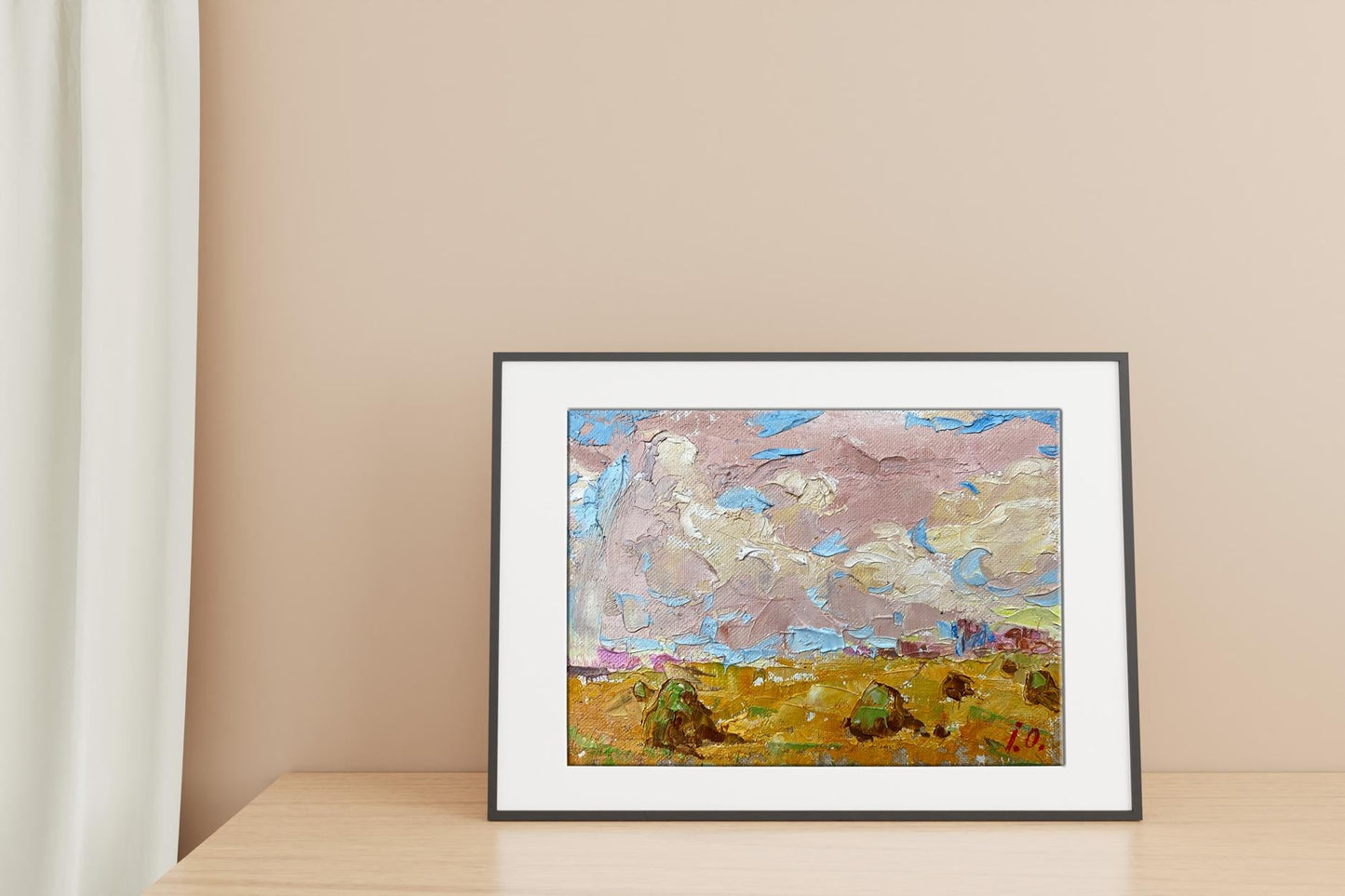 Village landscape Art