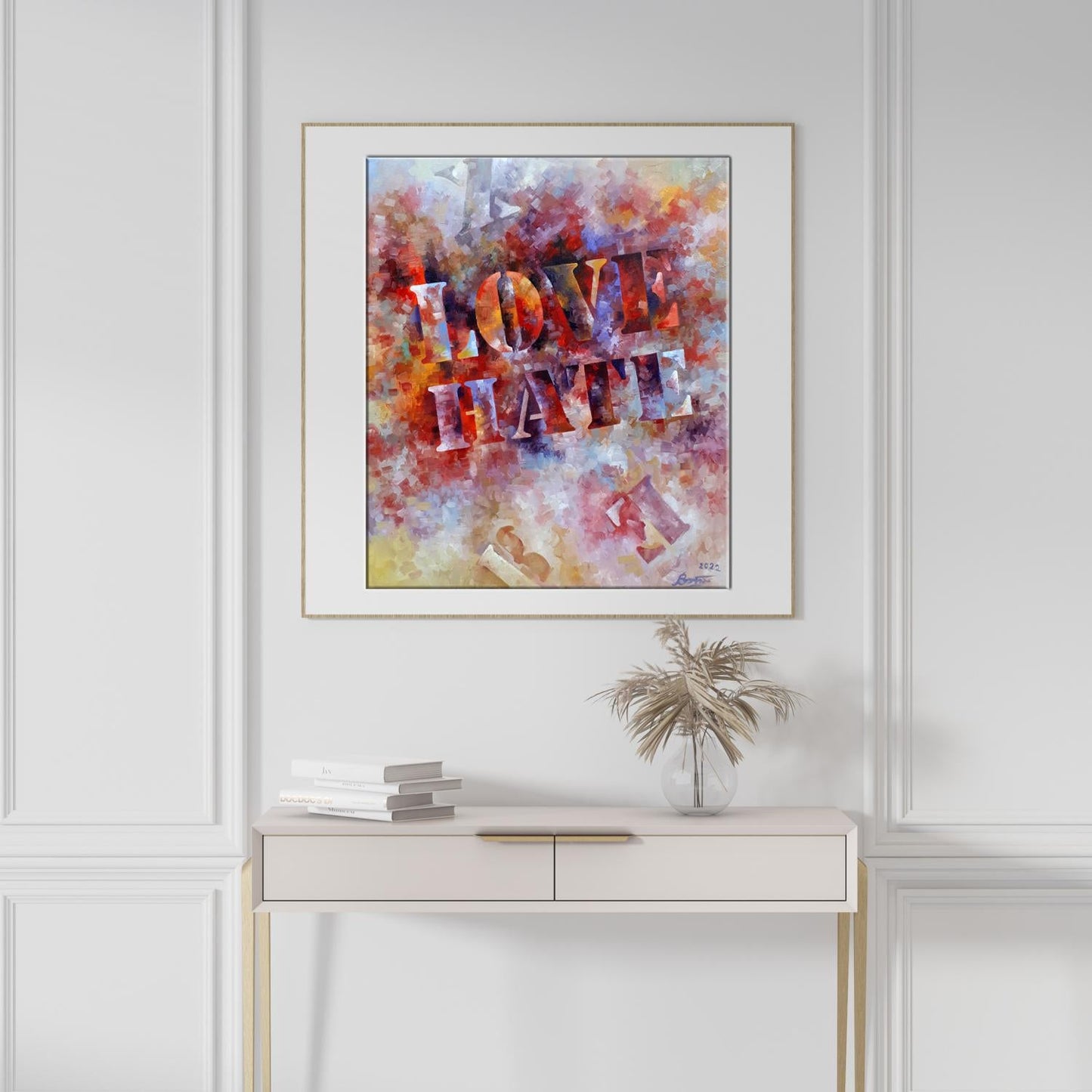 Oil painting Abstract painting