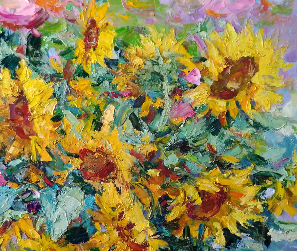 Oil painting still life