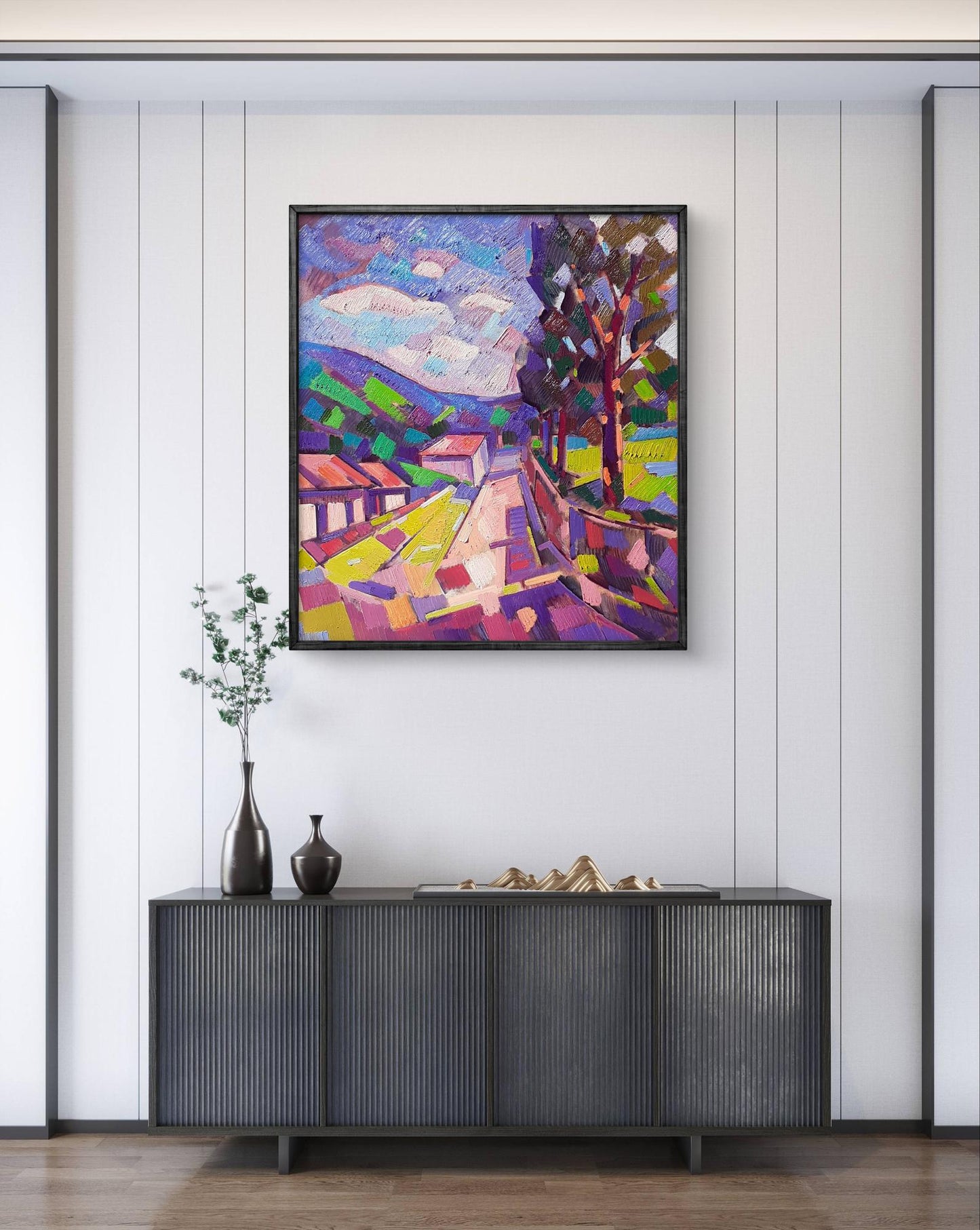 Oil painting Sunny day Peter Dobrev