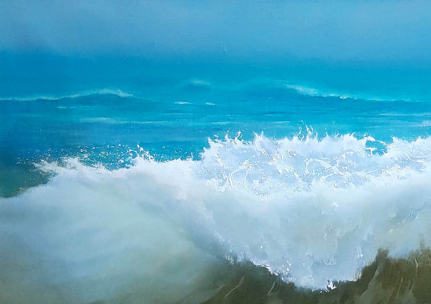 Oil painting The magic of the waves Korkishko Vasily