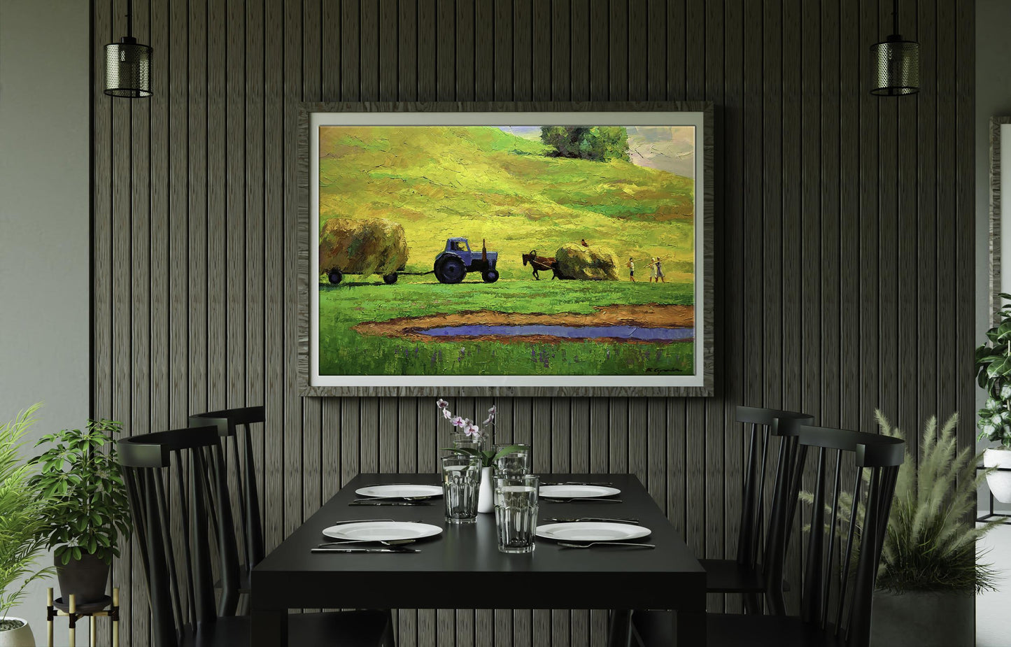 Oil painting
