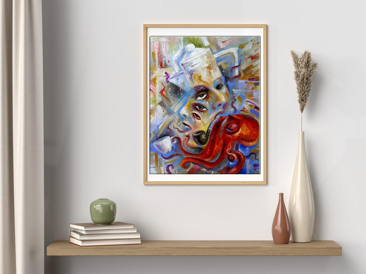 Oil painting Abstract painting