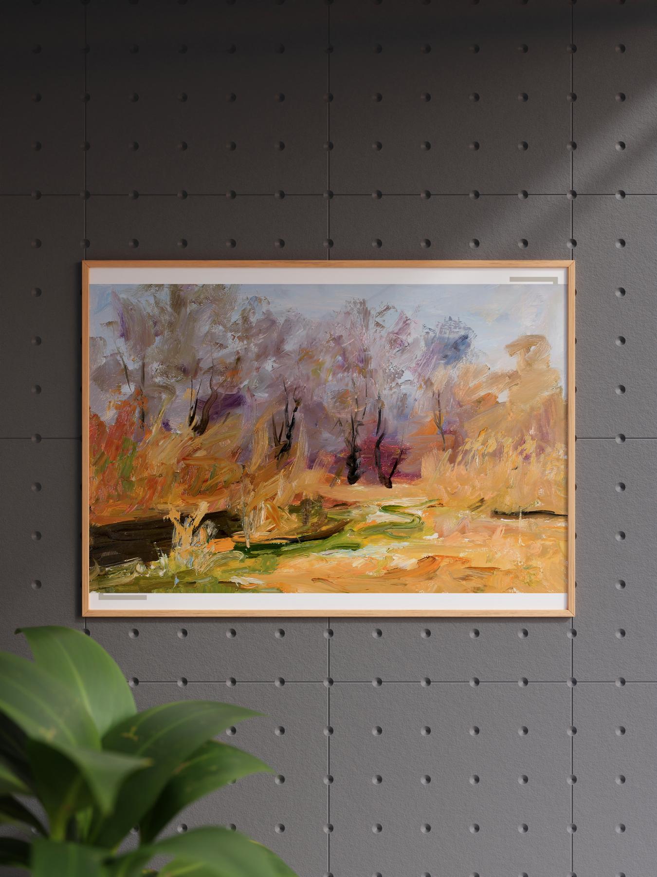 Oil painting Autumn Symphony / Serdyuk Boris Petrovich