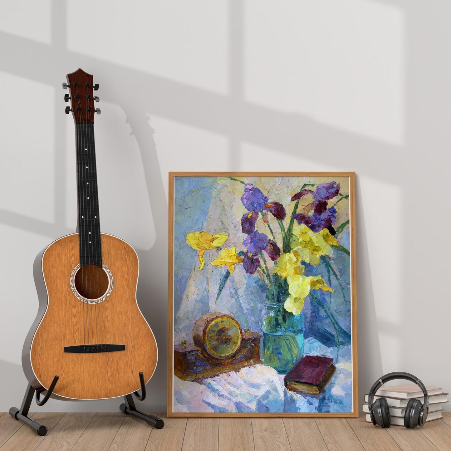 Oil painting Irises Serdyuk Boris Petrovich №SERB 88