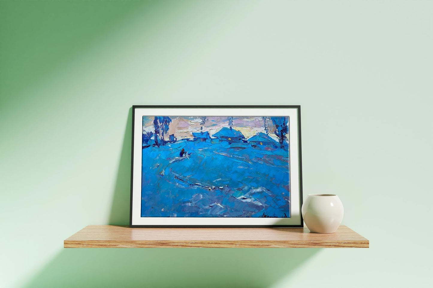 Village landscape Art