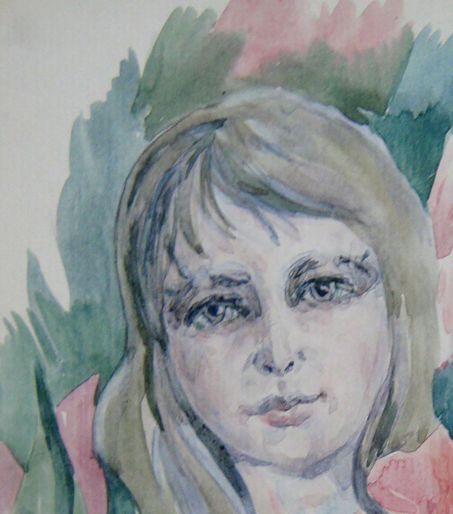 Watercolor painting Portraits & Genre Savenets Valery