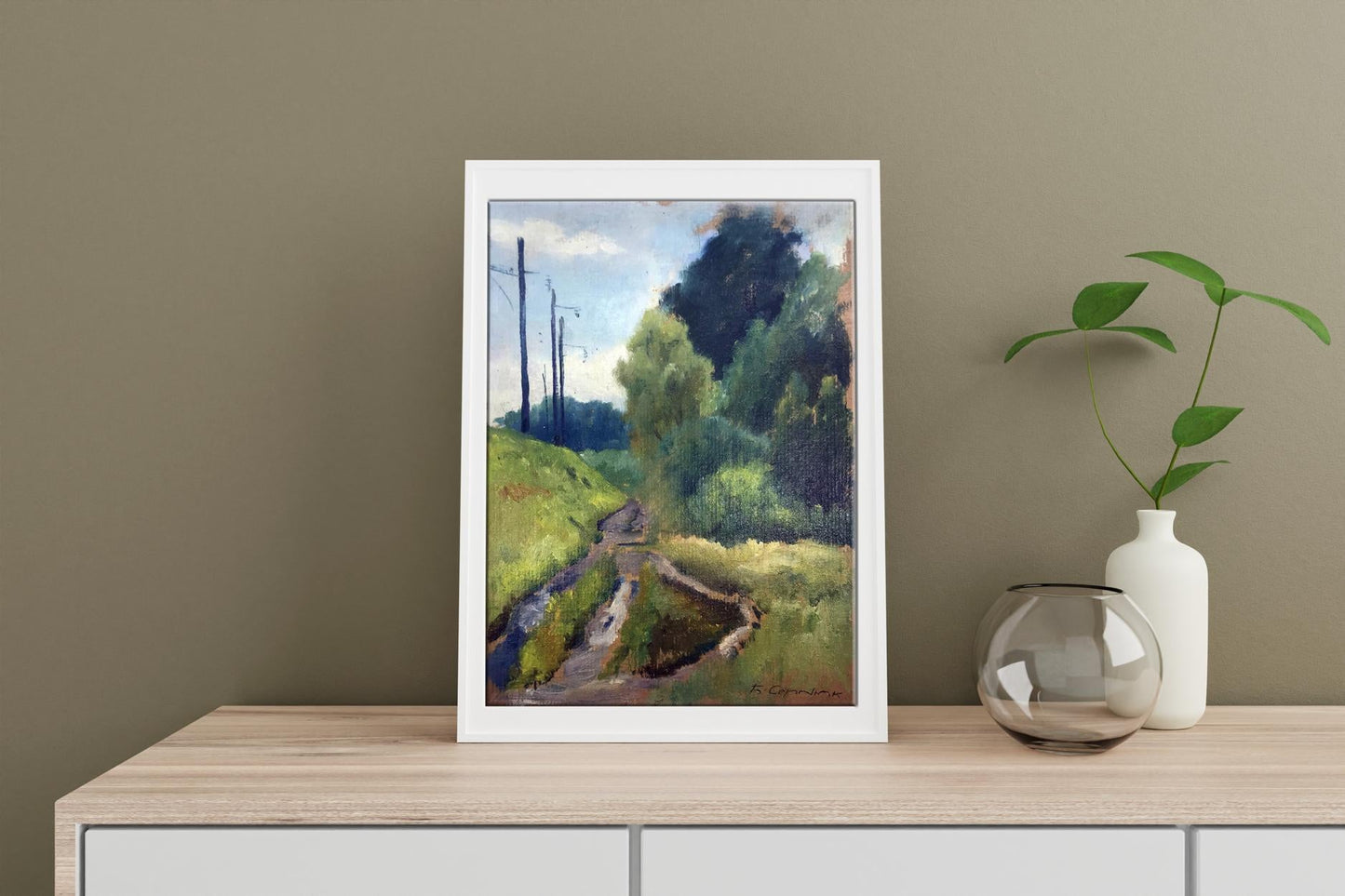 Oil painting