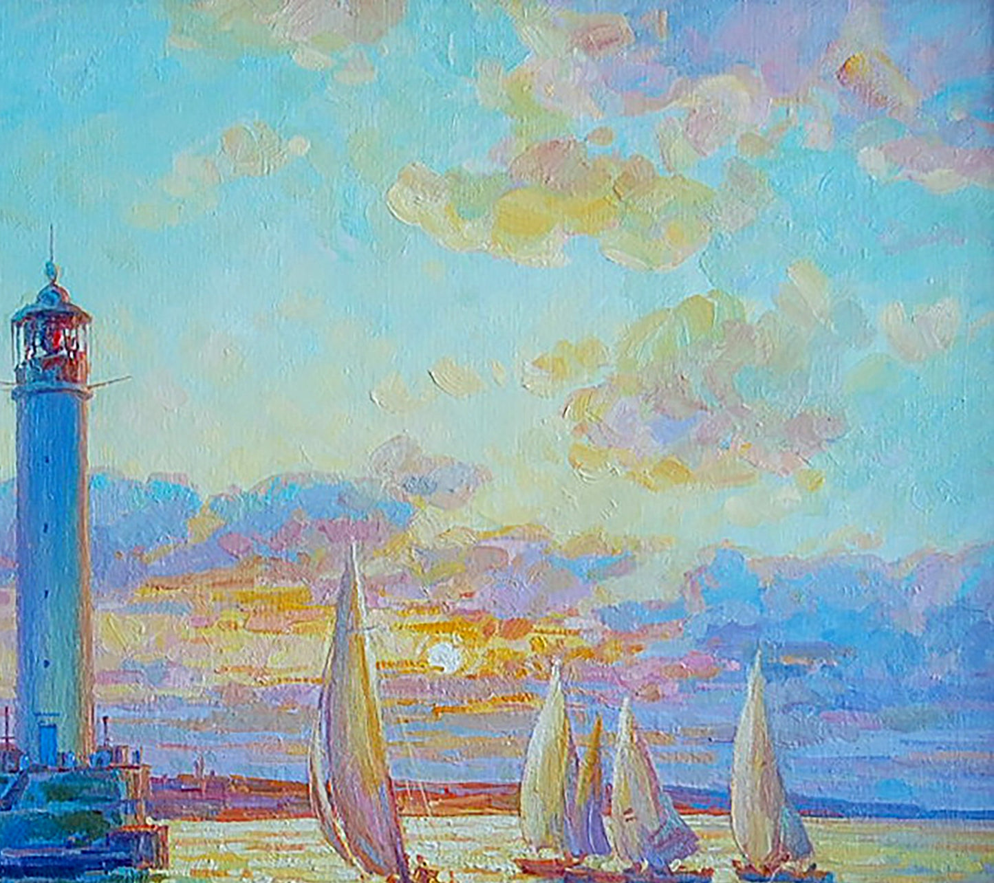 Oil painting Seascape