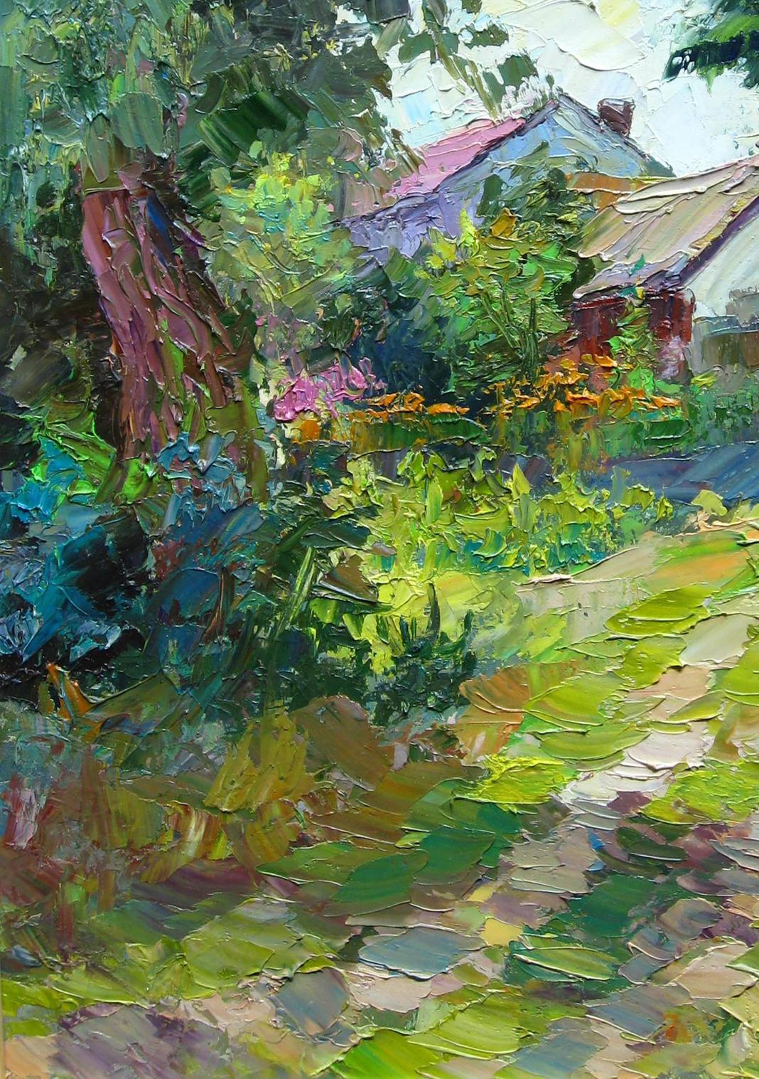 Oil painting Summer day Serdyuk Boris Petrovich №SERB 565