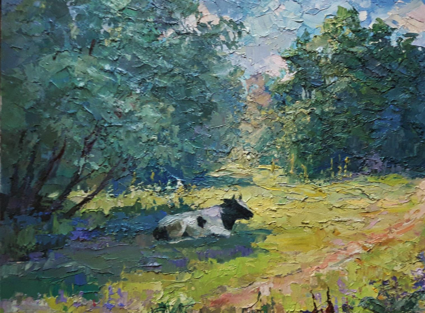 Oil painting In the shadow Serdyuk Boris Petrovich