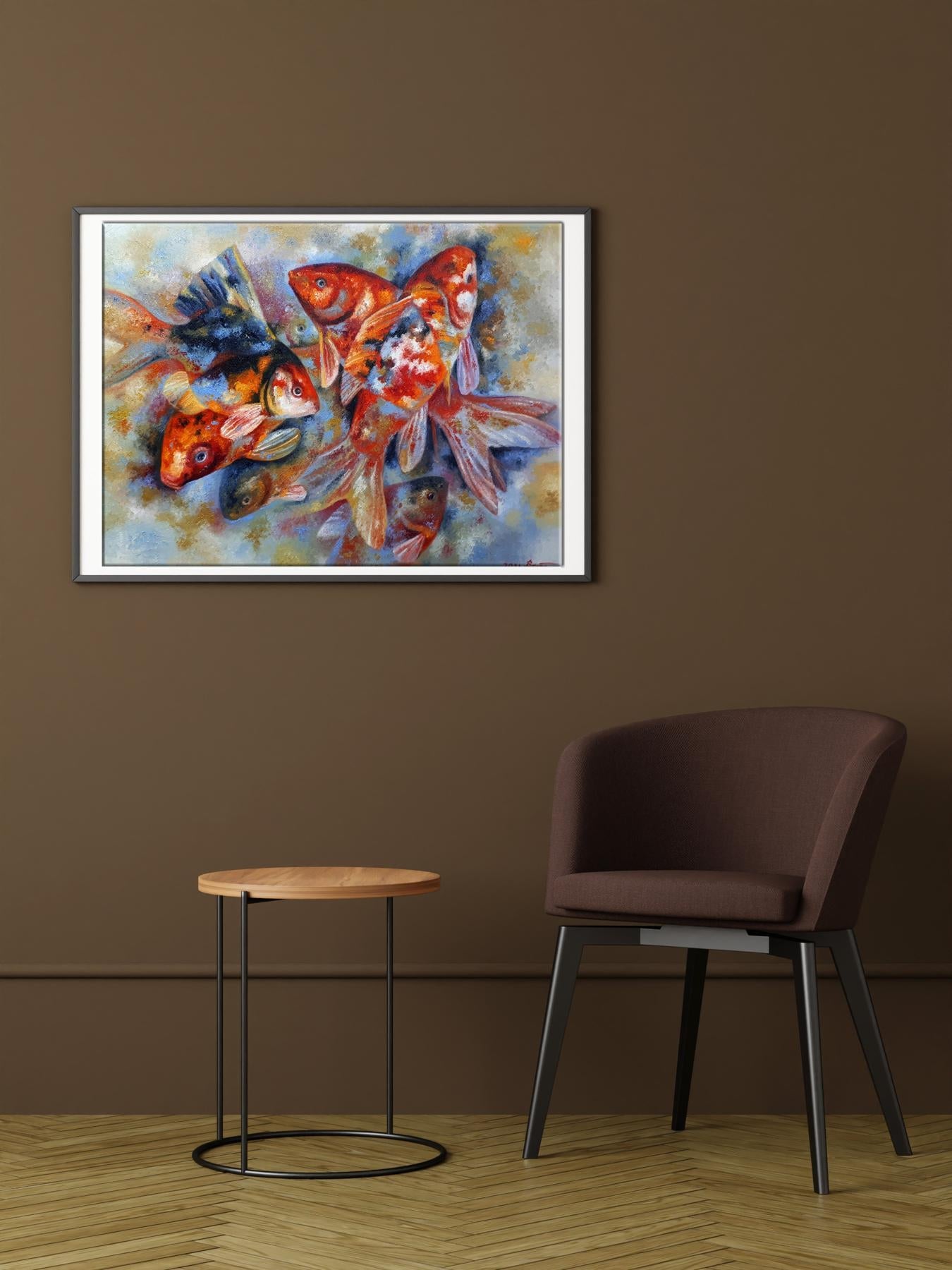 Abstract paintings collection