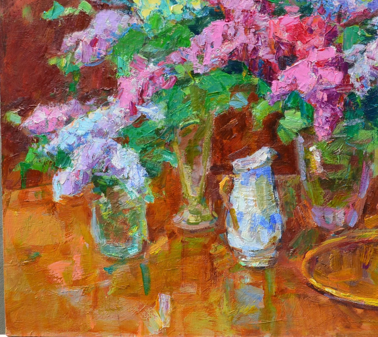 Oil painting Bouquets of Spring Flowers Pereta Vyacheslav