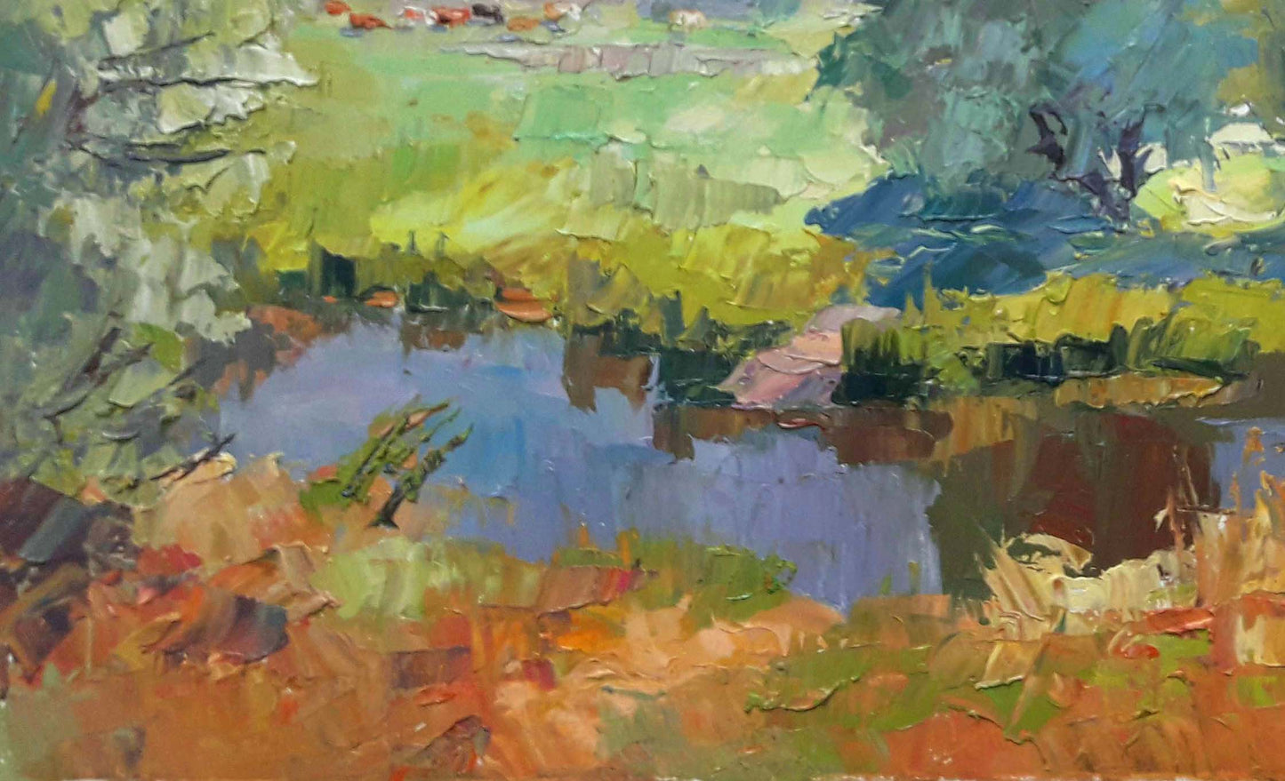 Oil painting Summer day Serdyuk Boris Petrovich №SERB 514