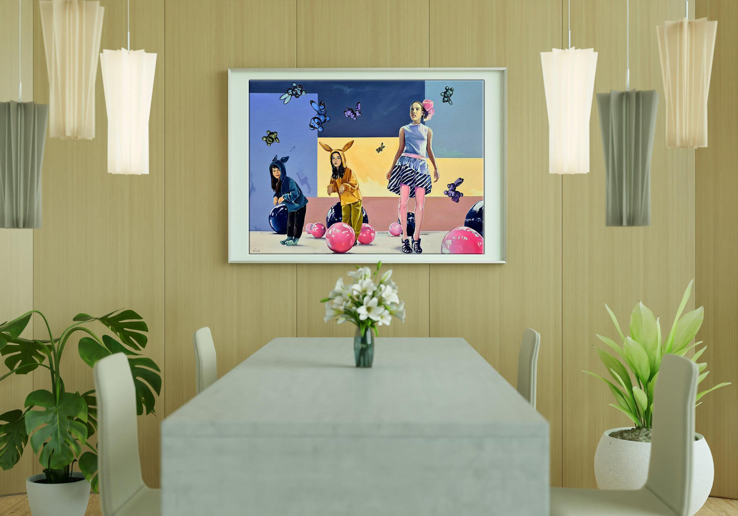 oil painting room decor
