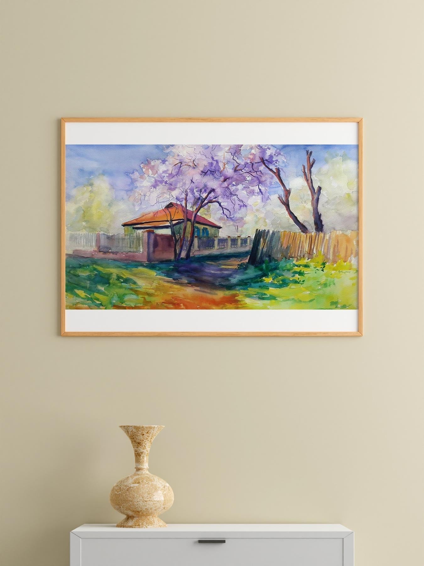 Watercolor painting