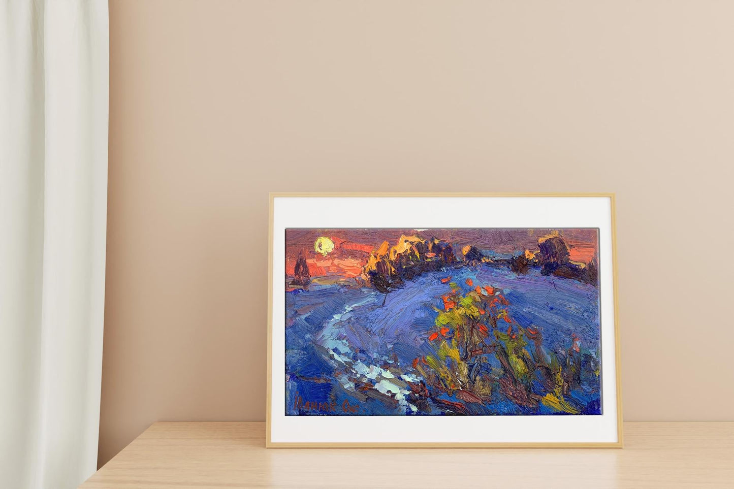 Oil painting