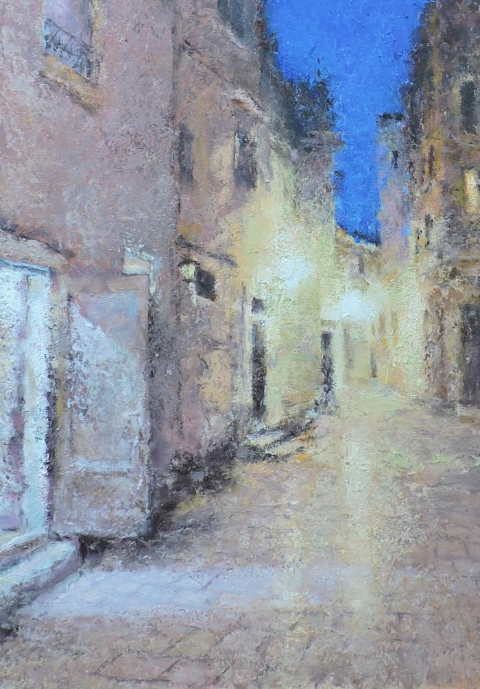 The Beauty of the Night: Oil Painting by Osnach Olesia