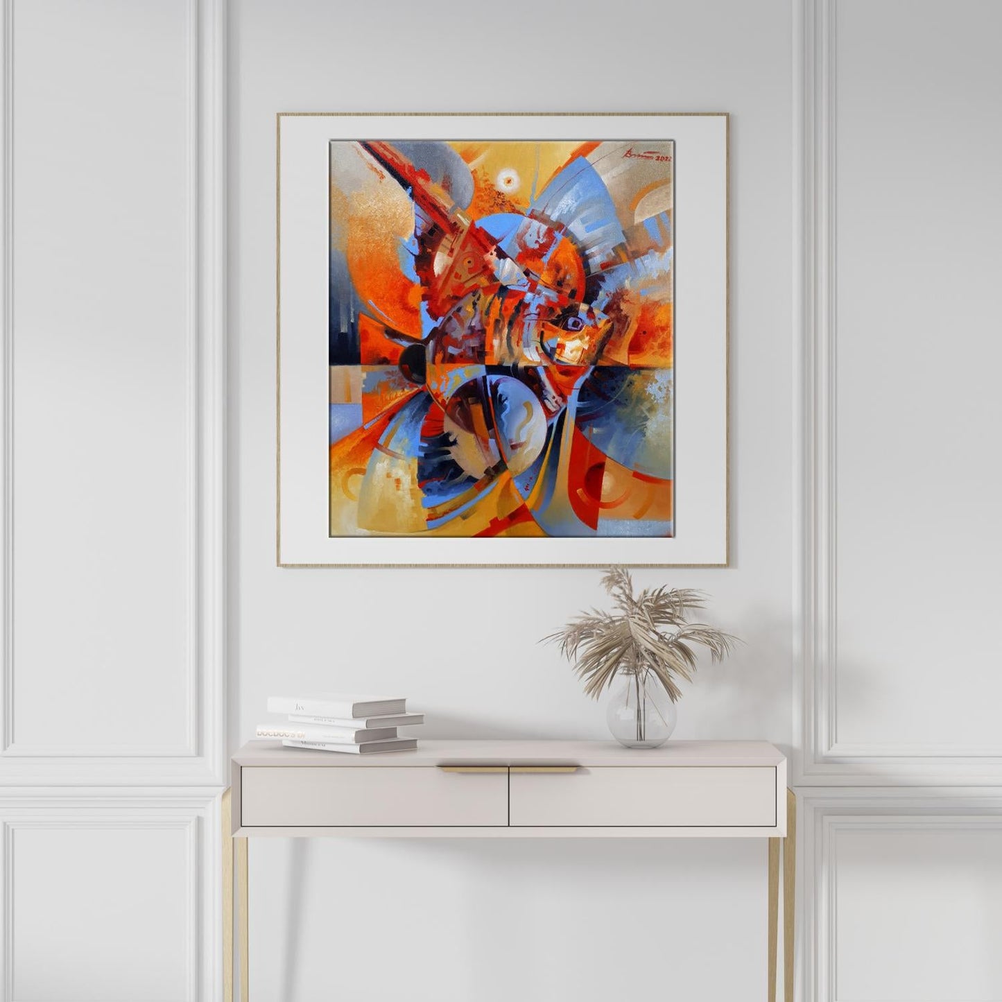 Abstract painting collection