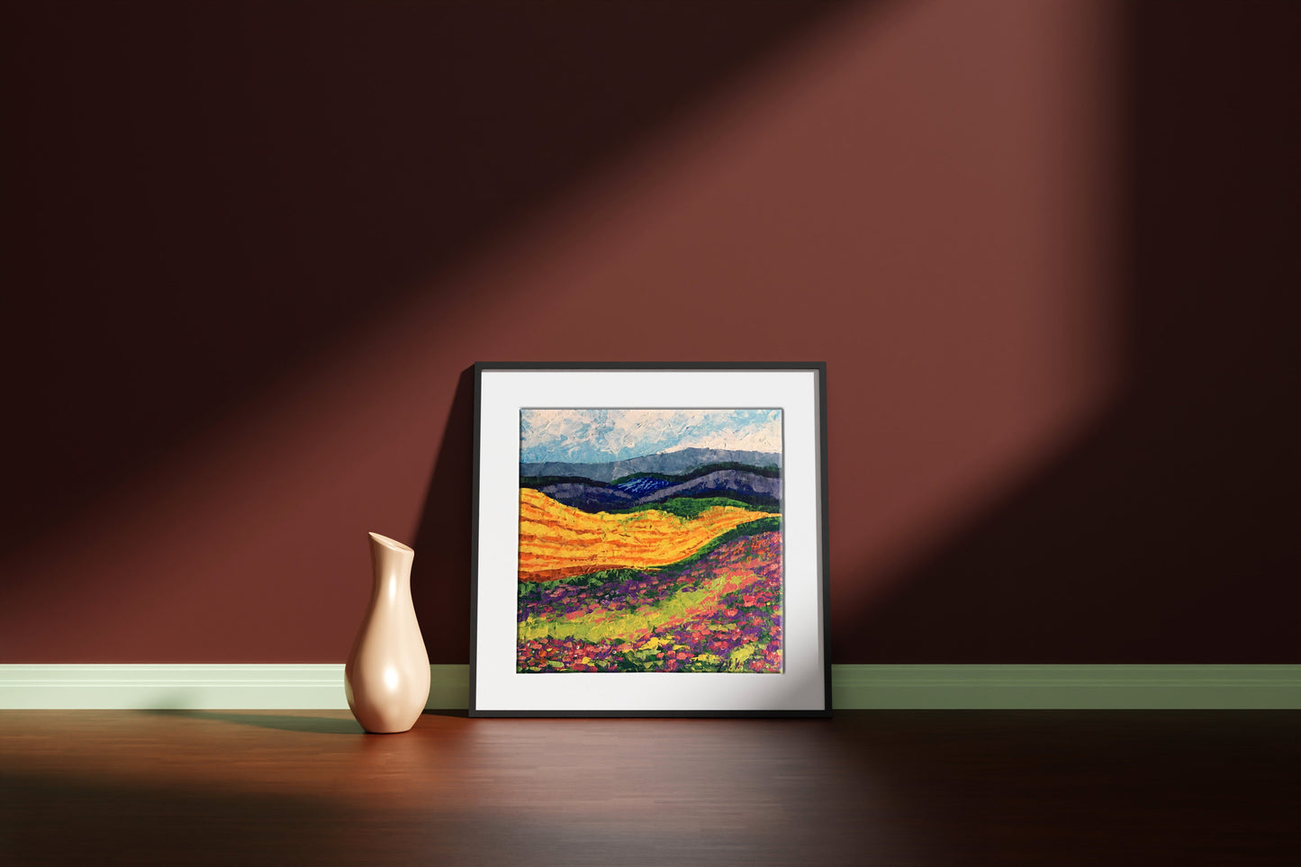 Oil painting Carpathians V. Zadorozhnya