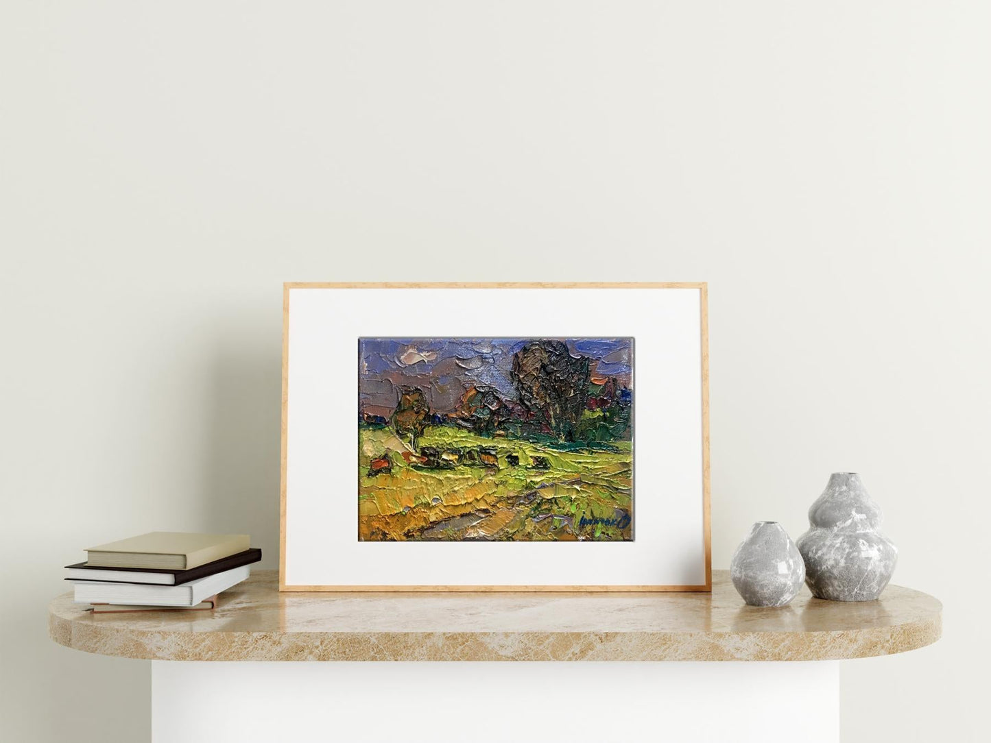 Oil painting Autumn