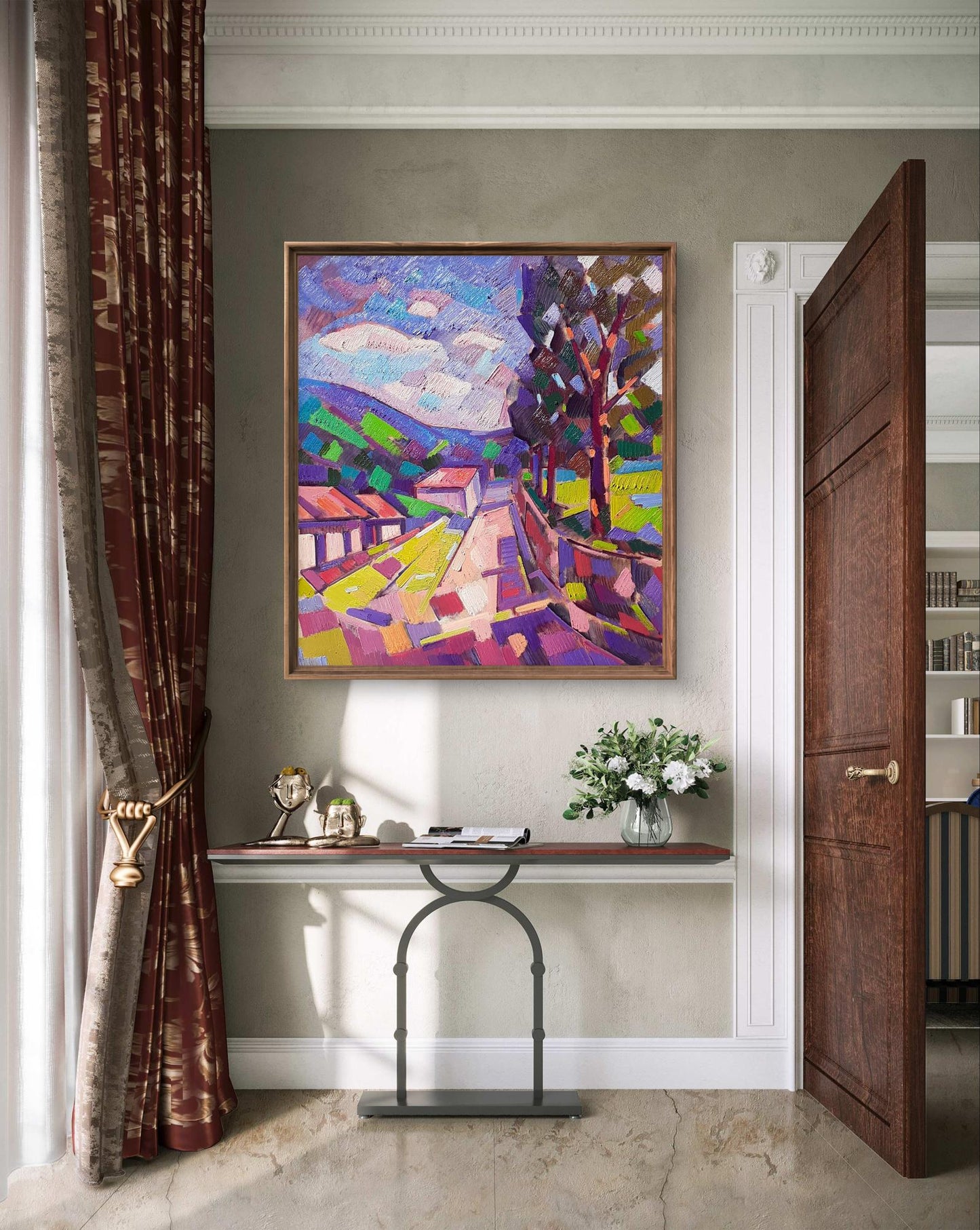 Oil painting Sunny day Peter Dobrev