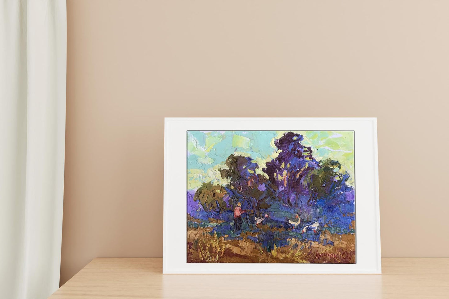 Oil painting