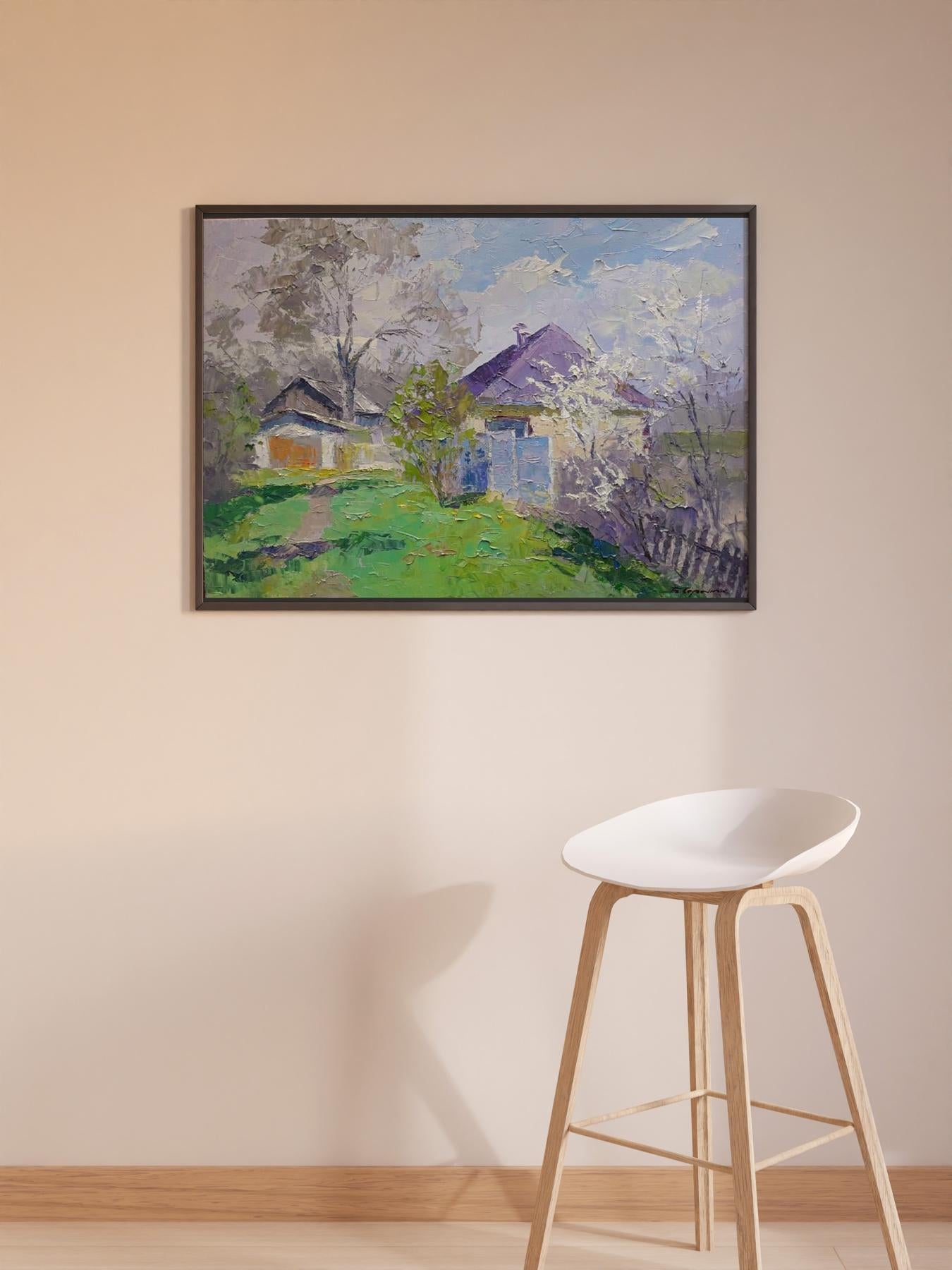 oil painting April Serdyuk Boris Petrovich