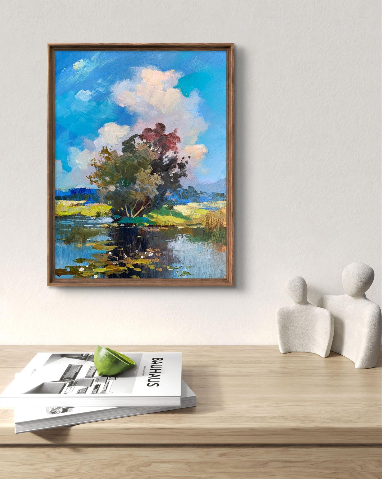 OIl painting Memory of a place in nature Yuriy Suprunchuk