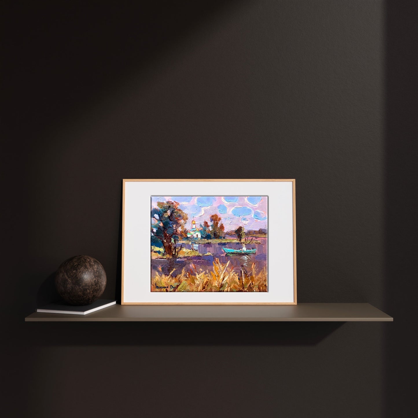 Village landscape Art