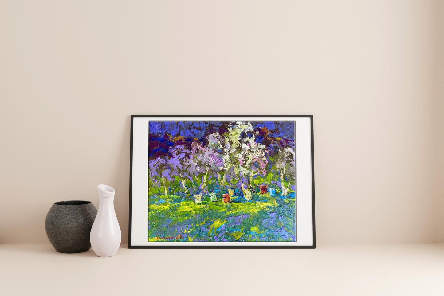 Rural Spring landscape