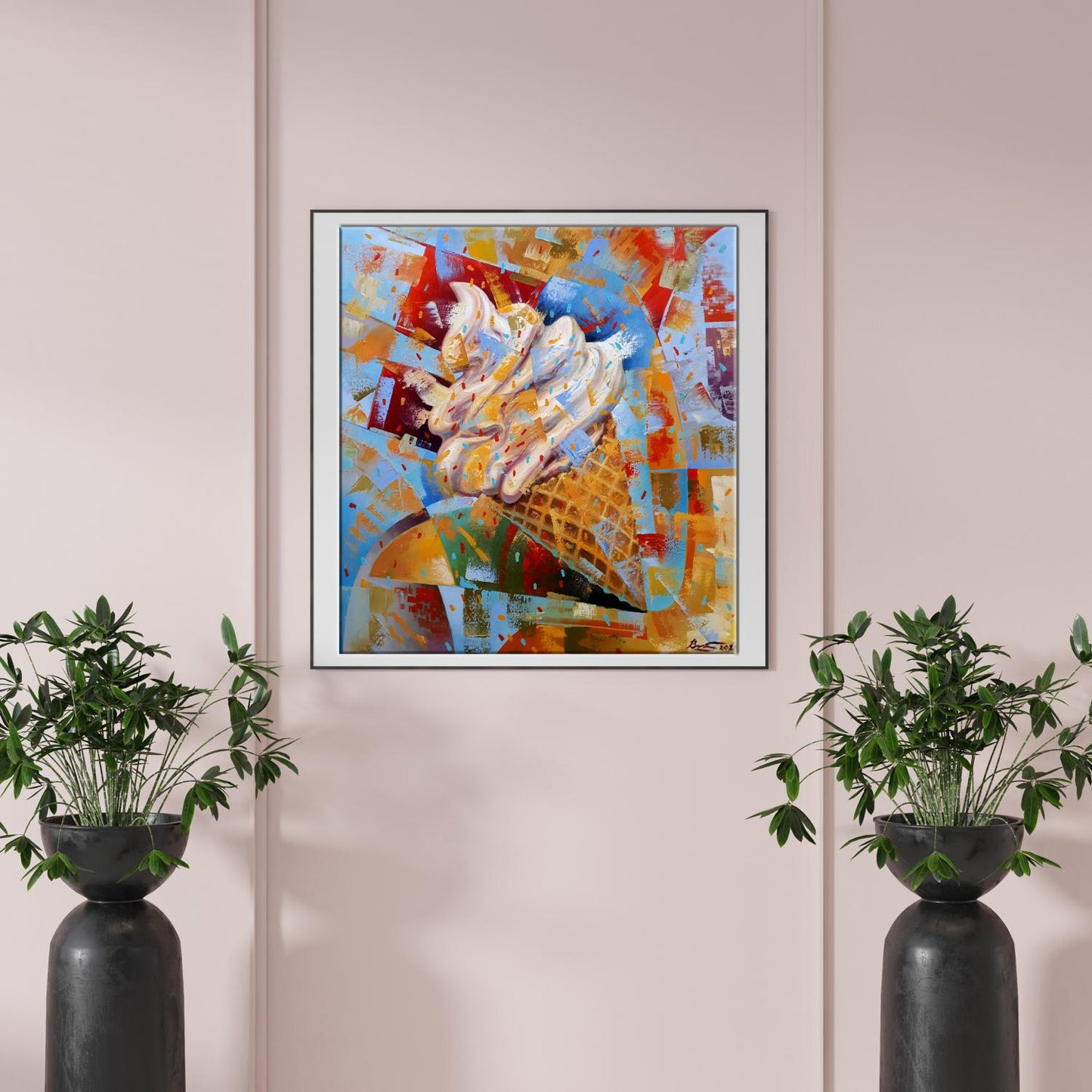 Abstract painting collection