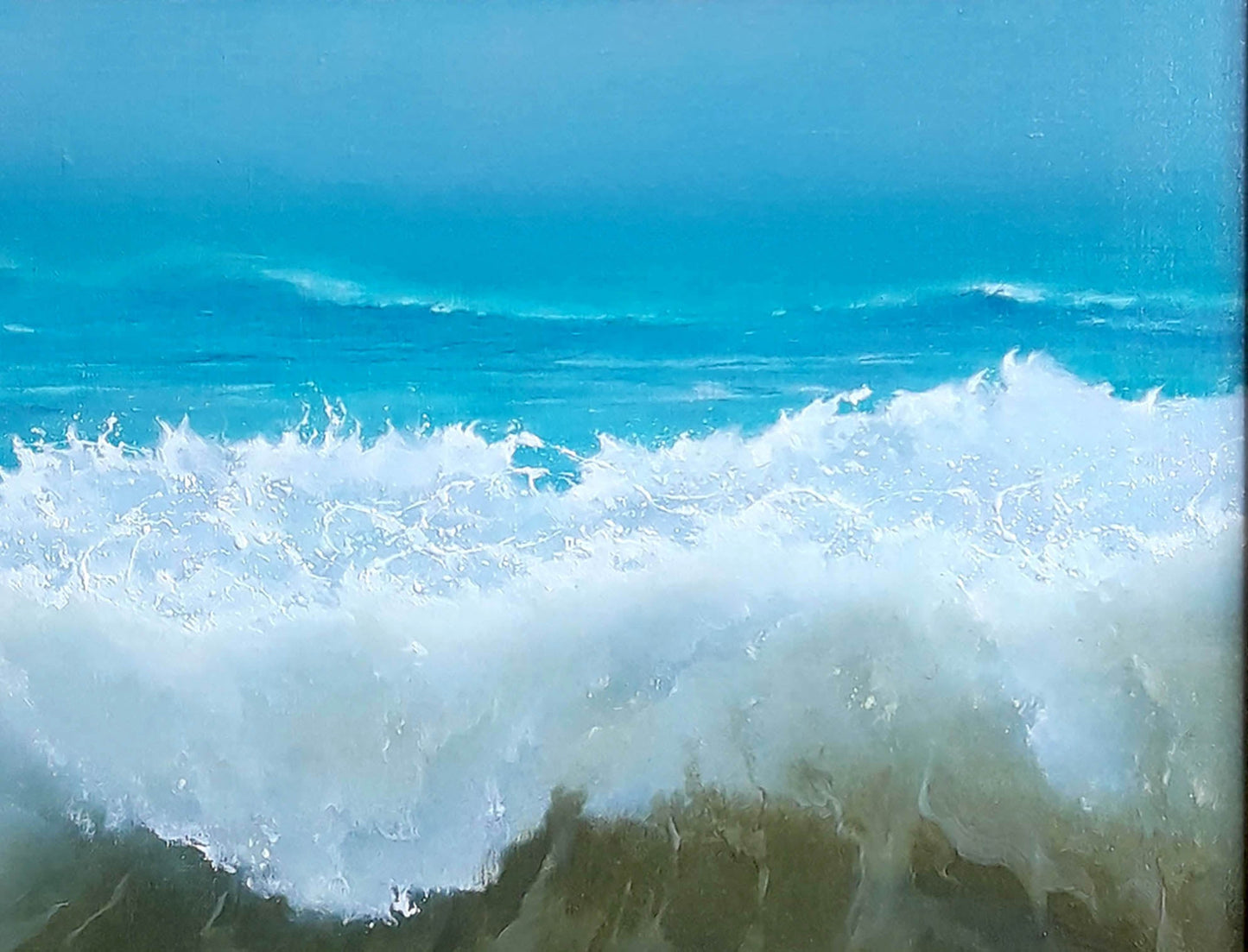 Oil painting The magic of the waves Korkishko Vasily