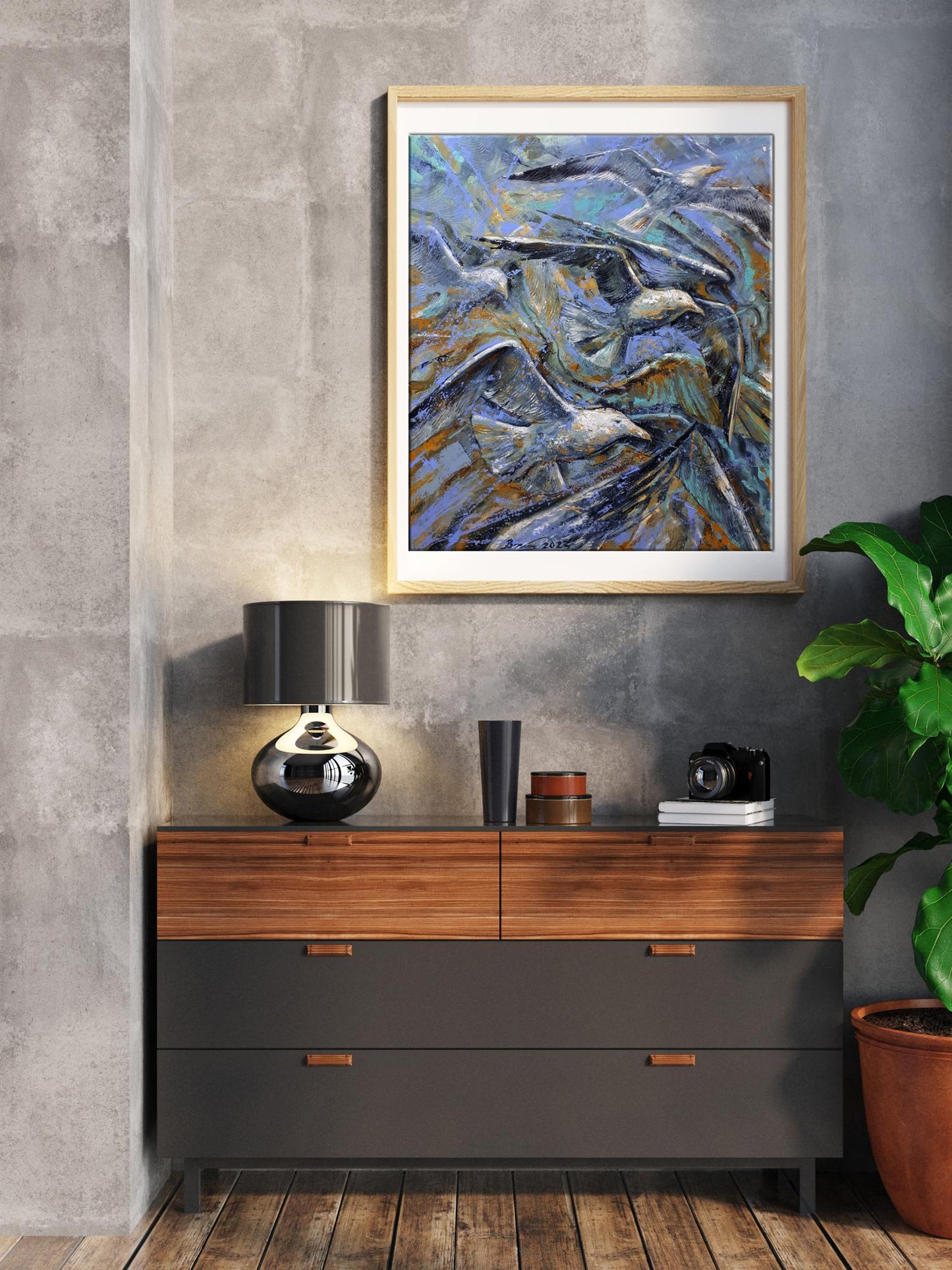 Abstract painting collection