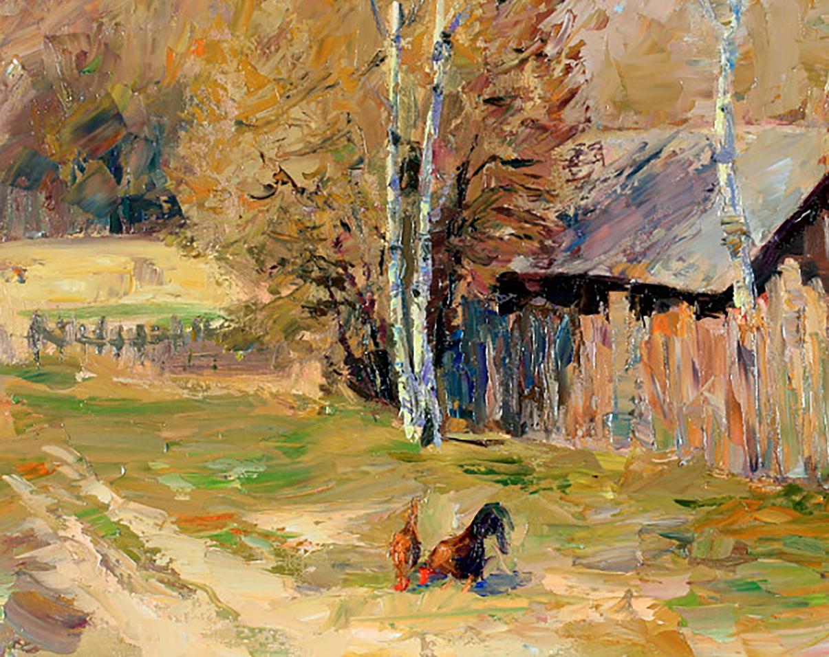 Oil painting Spring motif Serdyuk Boris Petrovich