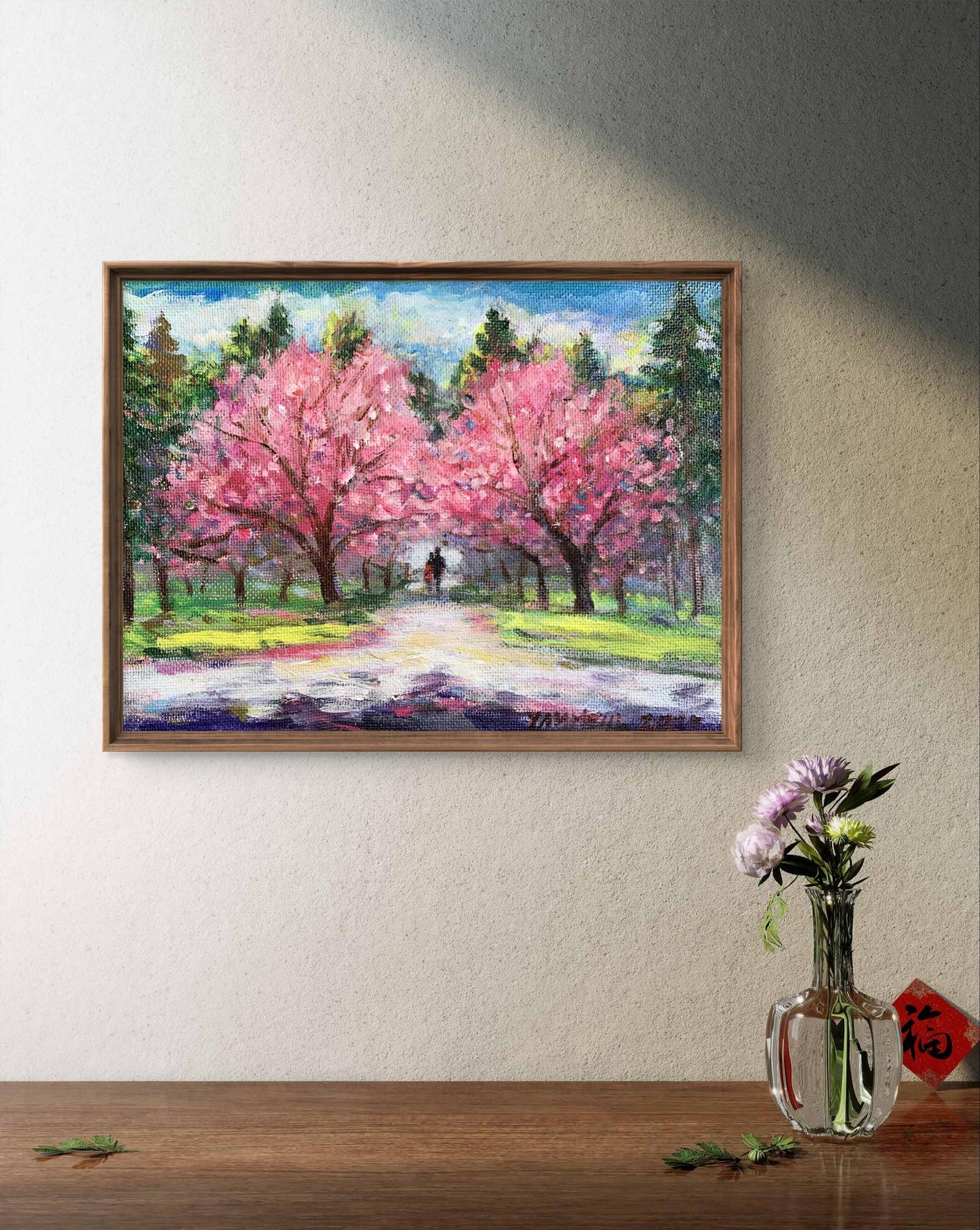 Oil painting Sakura Yu. Ulinets