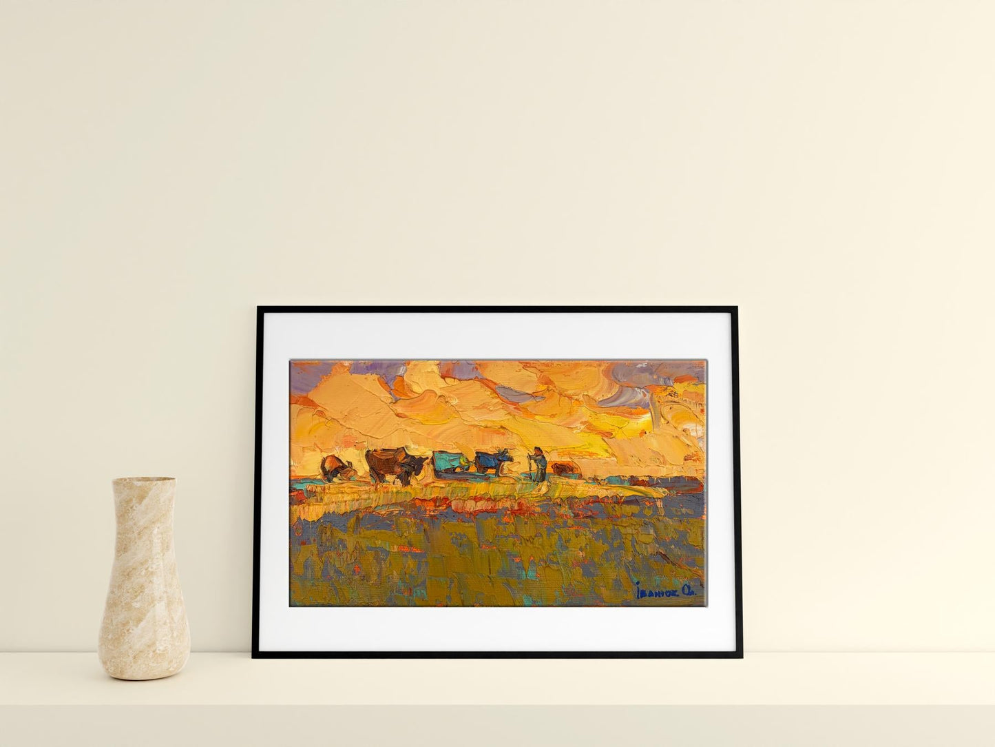 Oil painting